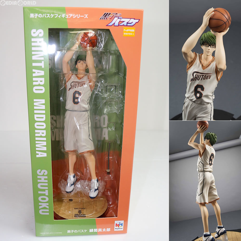 【中古即納】[FIG] 黒子のバスケフィギュアシリーズ 緑間真太郎(みどりましんたろう) 黒子のバスケ 1/8 完成品 フィギュア メガハウス(20150329)