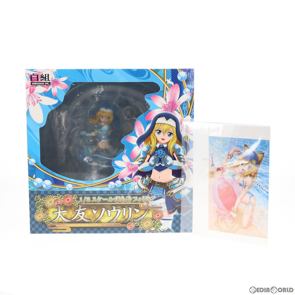 【中古即納】[FIG] ポストカード付属 大友ソウリン(おおともそうりん) 戦国乙女 1/8 完成品 フィギュア 戦国乙女グッズストア限定 白組(20191231)