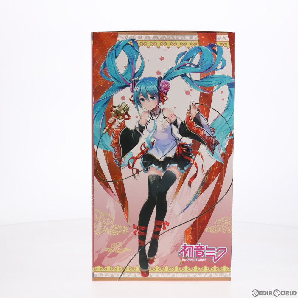 【中古即納】[FIG] 初音ミク MIKU EXPO 2019 Taiwan & Hong Kong Ver. キャラクター・ボーカル・シリーズ01 初音ミク 1/8 完成品 フィギュア(AX-0212) アルファマックス(20210314)