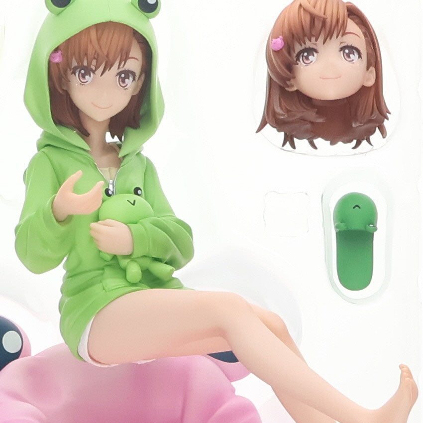 【中古即納】[FIG] 御坂美琴(みさかみこと) ゲコ太まみれver. 豪華版 とある科学の超電磁砲T 1/7 完成品 フィギュア(PP897) 電撃屋&コトブキヤショップ限定 コトブキヤ(20210228)