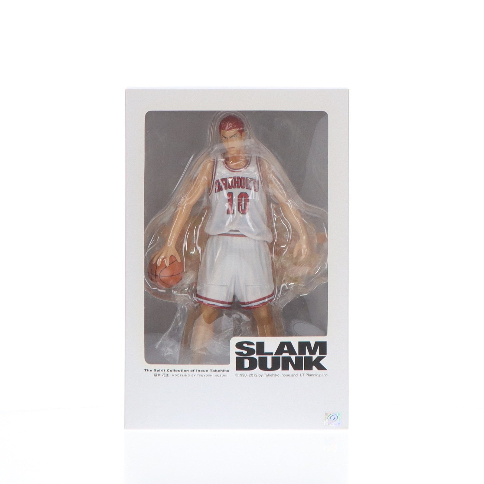 【中古即納】[FIG] The Spirit Collection of Inoue Takehiko SLAM DUNK Vol.1 桜木花道(さくらぎはなみち) 白ユニフォームVer. 完成品 フィギュア ティーケー・ホールディングス&ヤマシロヤ&博品館TOY PARK銀座本店限定 ティーケー・ホールディングス(20130308)