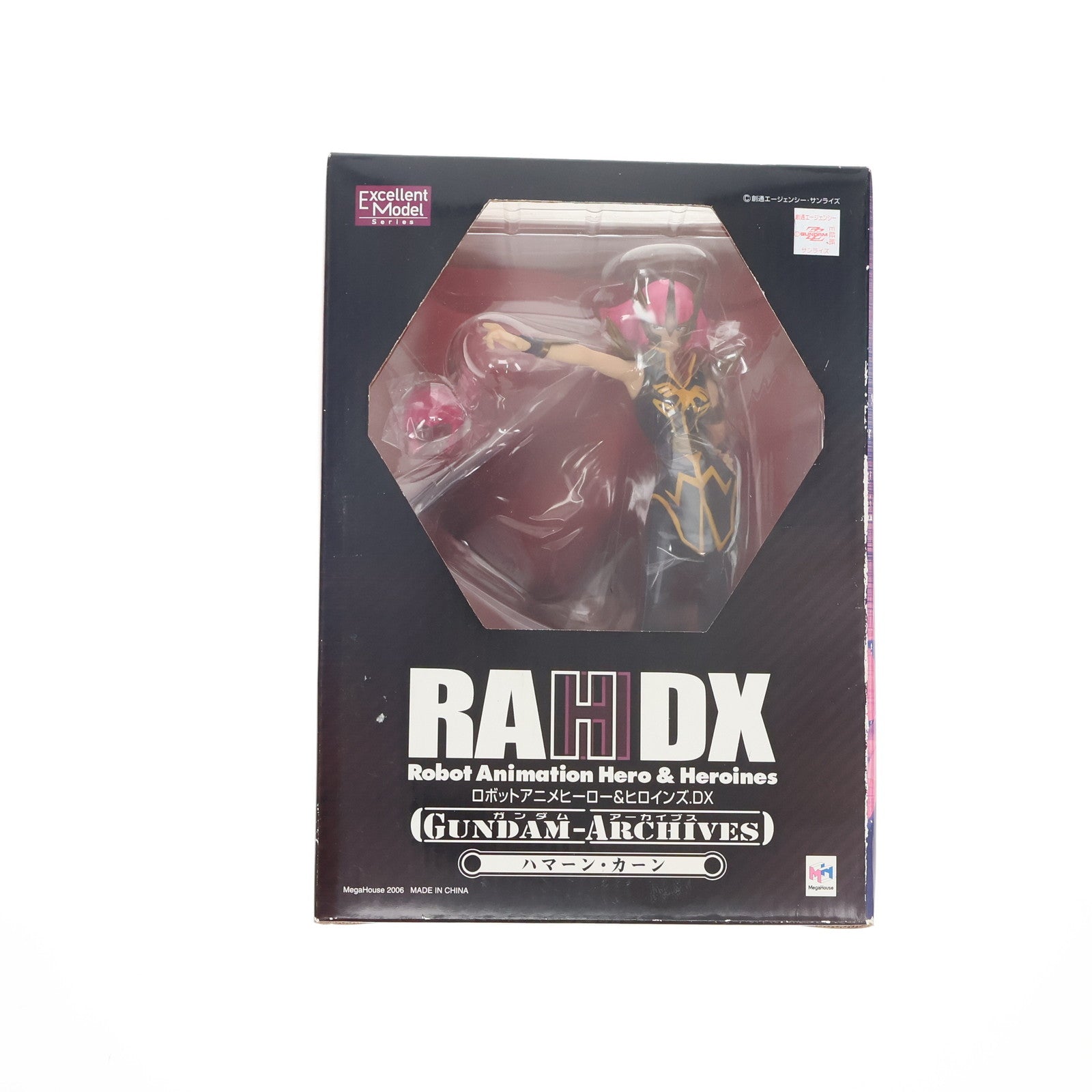 【中古即納】[FIG] エクセレントモデル RAHDXシリーズ ガンダム・アーカイブス4 ハマーン・カーン 機動戦士ガンダムZZ(ダブルゼータ) 1/8 完成品 フィギュア メガハウス(20060914)