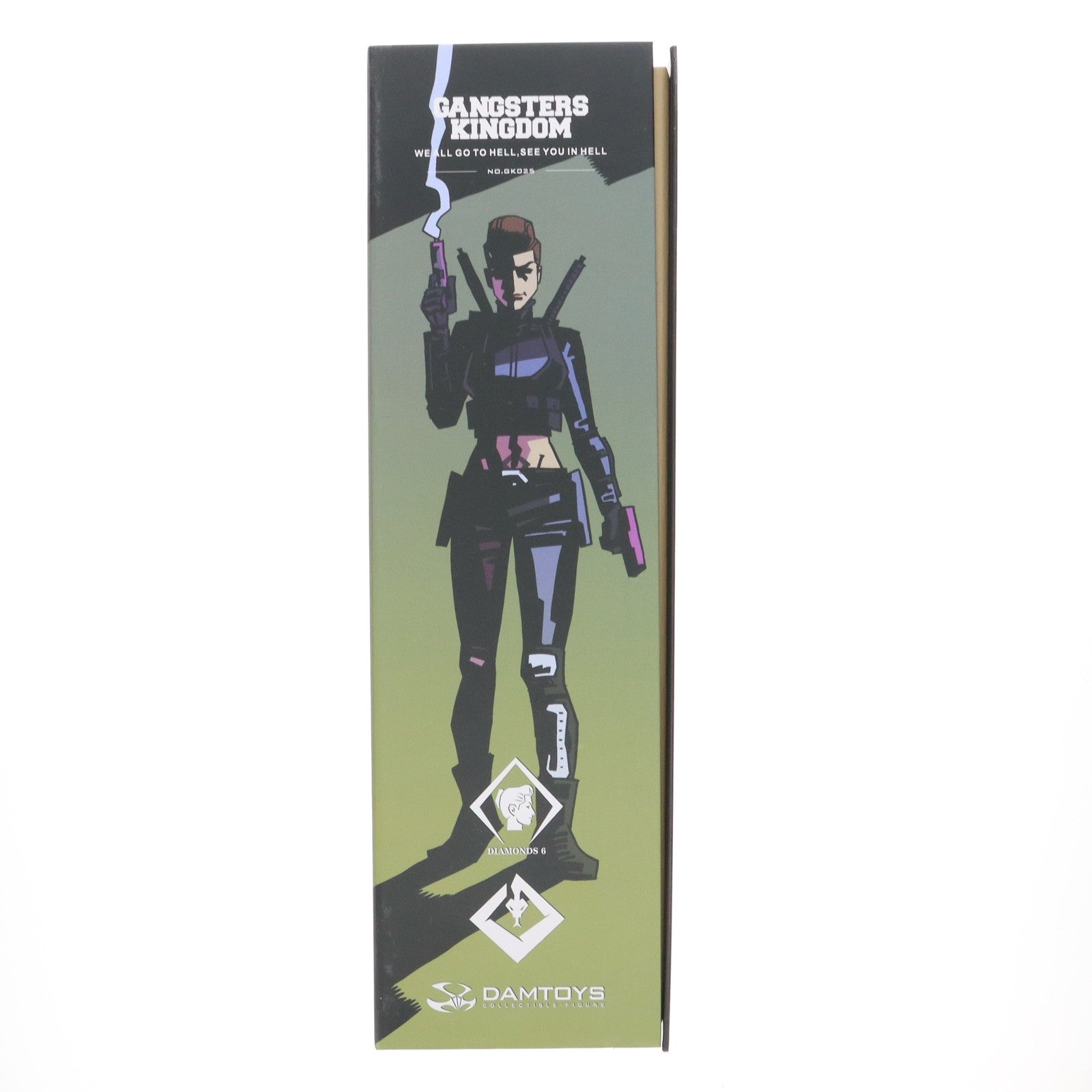 【中古即納】[FIG] ギャングスターズ・キングダム DIAMONDS 6 VERA(ダイヤモンド 6 ベラ) 1/6 完成品 アクションフィギュア(GK025) ダムトイ(20230430)