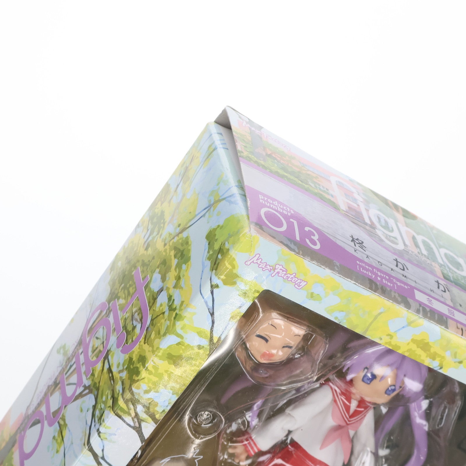 【中古即納】[FIG] figma(フィグマ) 013 柊かがみ(ひいらぎかがみ) 冬服ver. TVアニメ らき☆すた 完成品 可動フィギュア マックスファクトリー(20080913)