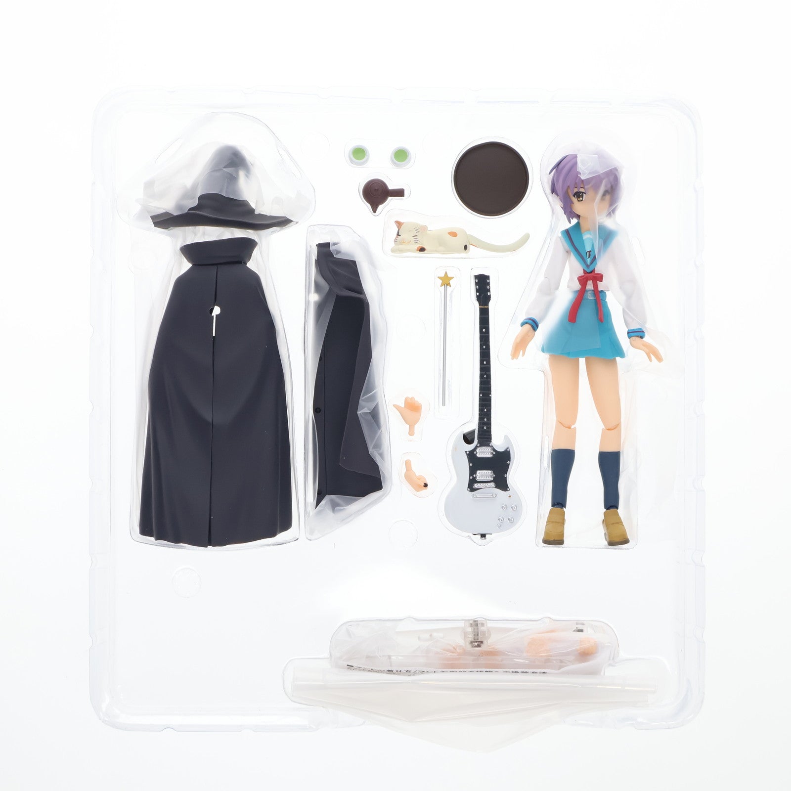 Max Factory - figma(フィグマ) 015 長門有希(ながとゆき) 悪い魔法使いver. 涼宮ハルヒの憂鬱 完成品 可動フィギュア マックスファクトリー Amazon.co.jp: Figma 涼宮ハルヒの憂鬱 長門有希 悪い魔法使い