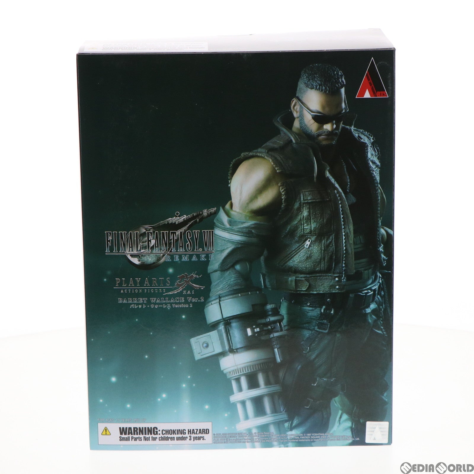 【中古即納】[FIG] PLAY ARTS改(プレイアーツ改) バレット・ウォーレス Version 2 FINAL FANTASY VII REMAKE(ファイナルファンタジー7 リメイク) 完成品 可動フィギュア スクウェア・エニックス(20201023)