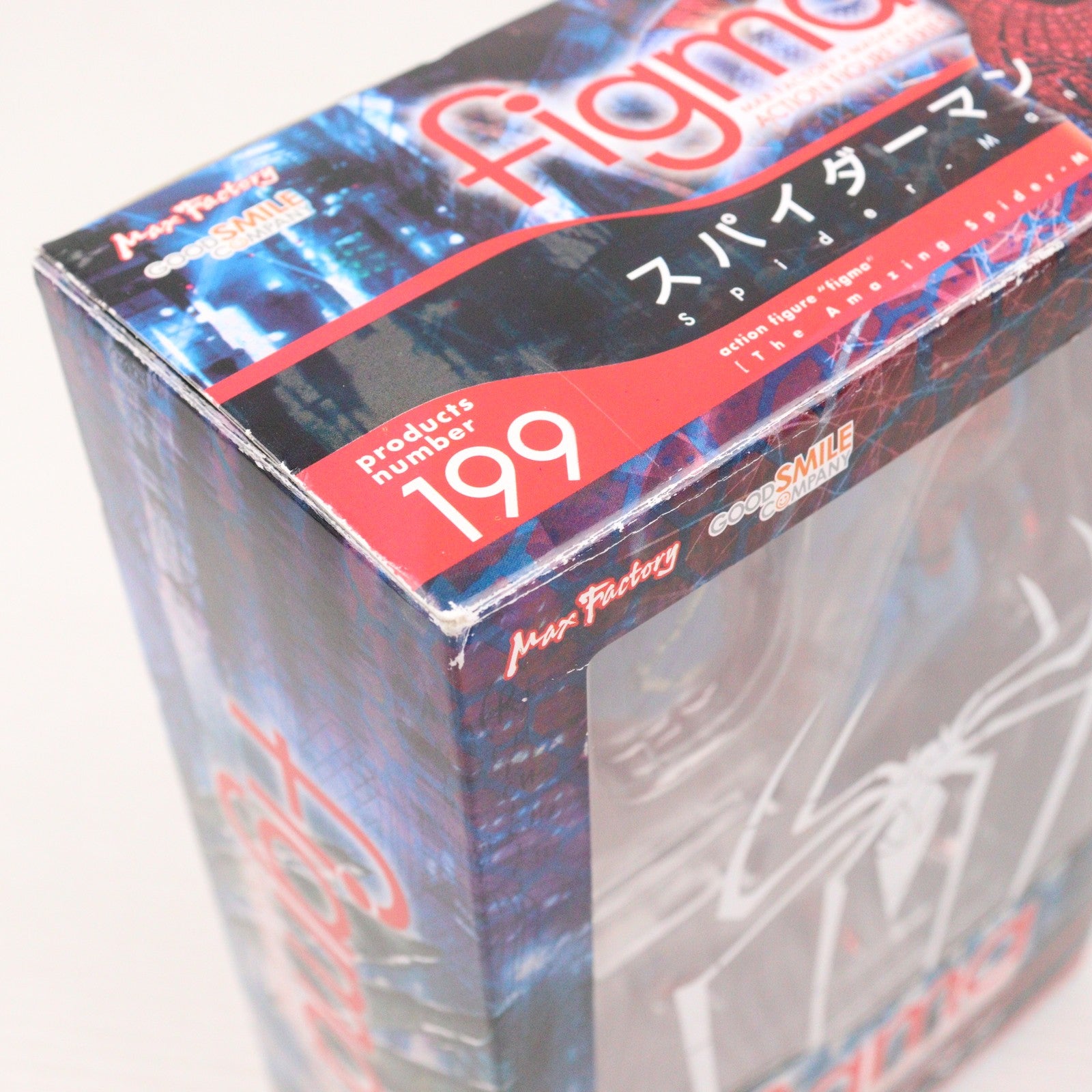 【中古即納】[FIG] figma(フィグマ) 199 スパイダーマン アメイジング・スパイダーマン 完成品 可動フィギュア グッドスマイルカンパニー(20131227)