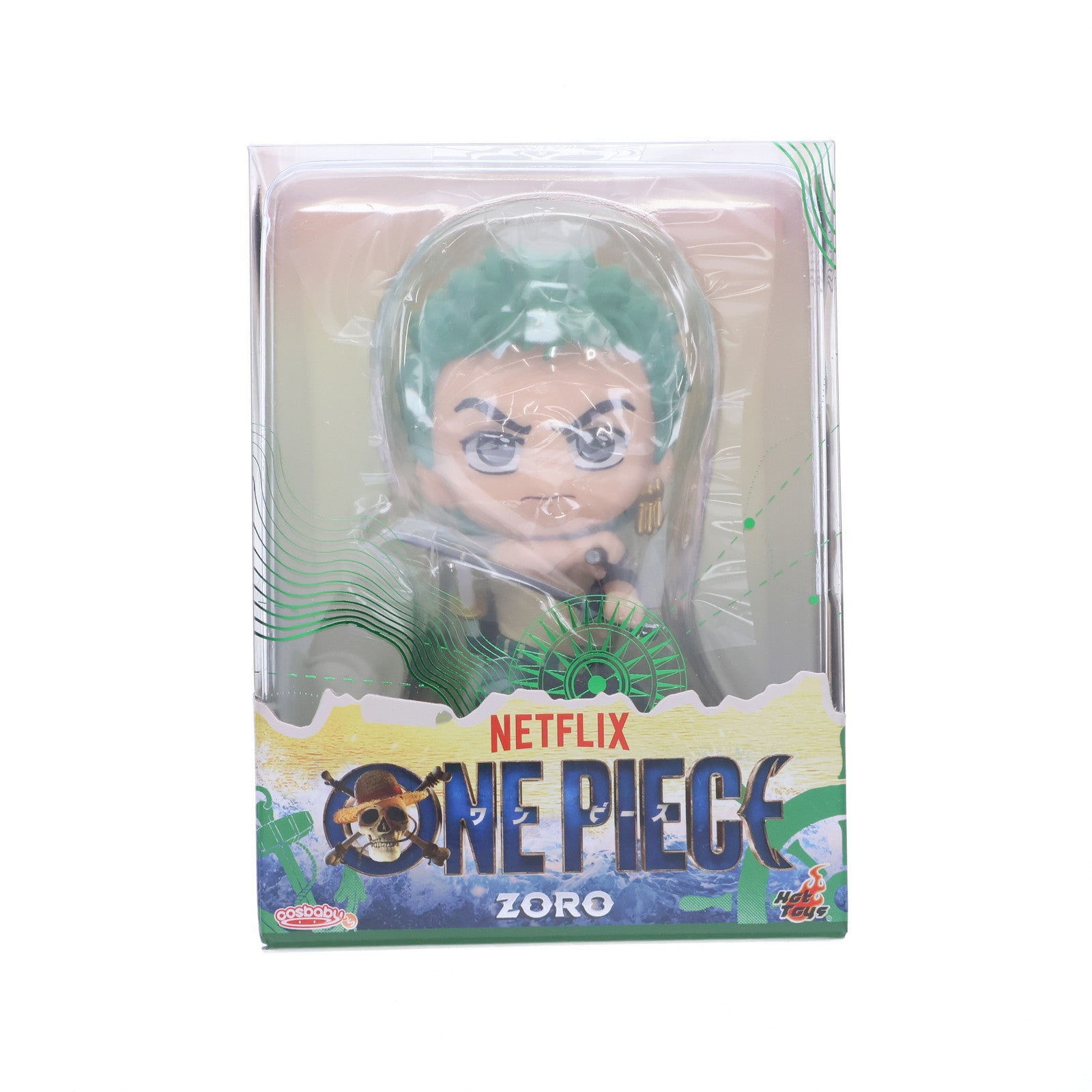【中古即納】[FIG] コスベイビー サイズS ロロノア・ゾロ ワンピース(Netflix) ONE PIECE 完成品 フィギュア(COSB1055) ホットトイズ(20230930)