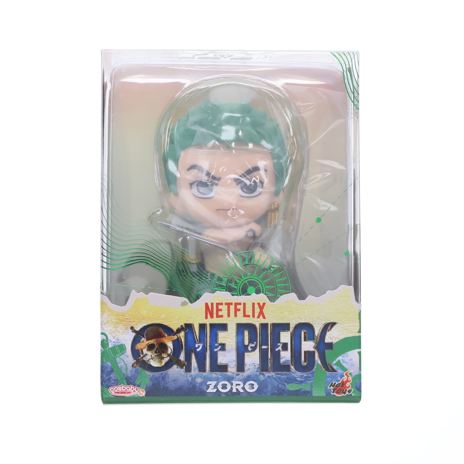 【中古即納】[FIG] コスベイビー サイズS ロロノア・ゾロ ワンピース(Netflix) ONE PIECE 完成品 フィギュア(COSB1055) ホットトイズ(20230930)