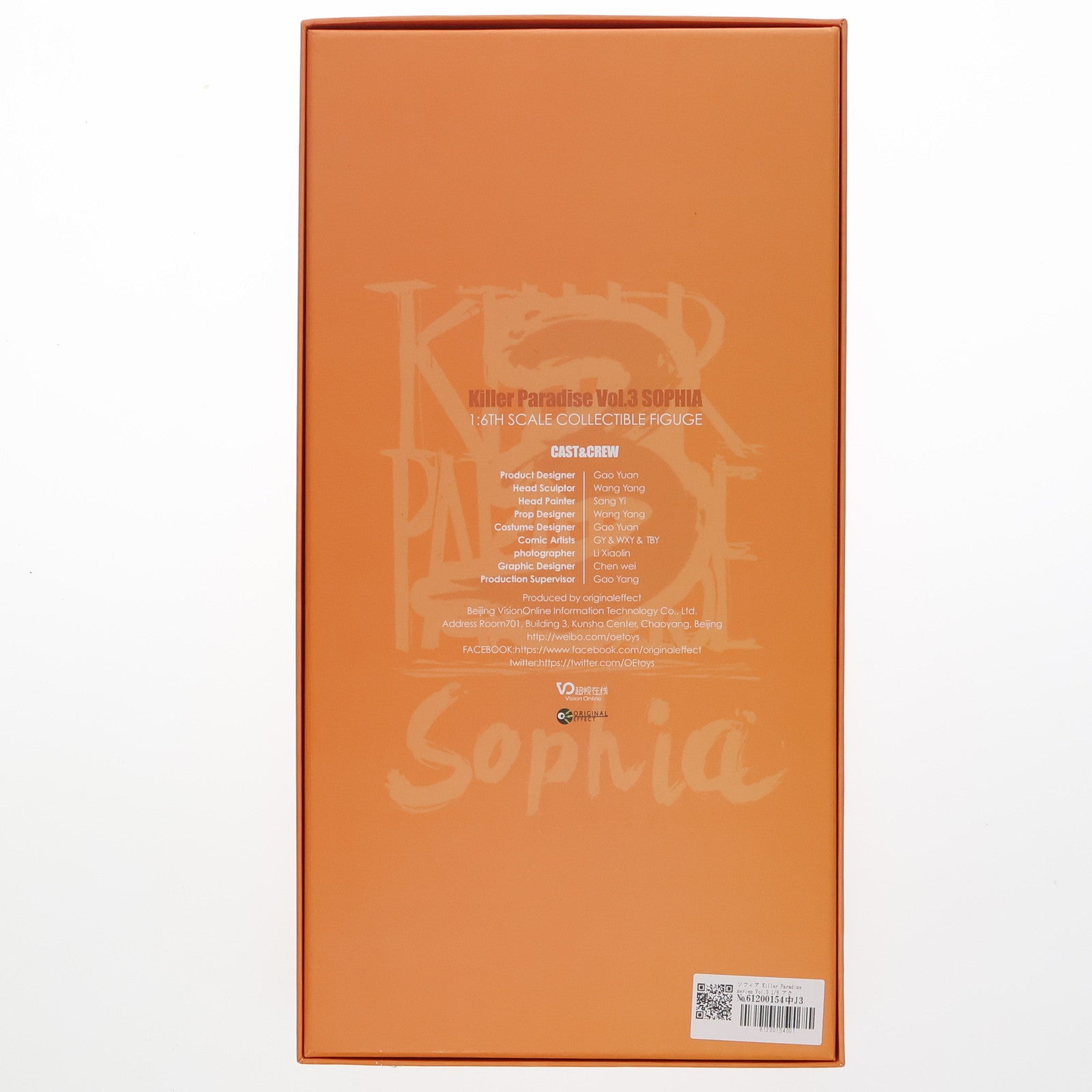 【中古即納】[FIG] ソフィア Killer Paradise series Vol.3 1/6 アクションフィギュア(海外流通版) Original Effect(オリジナルエフェクト)(20150110)