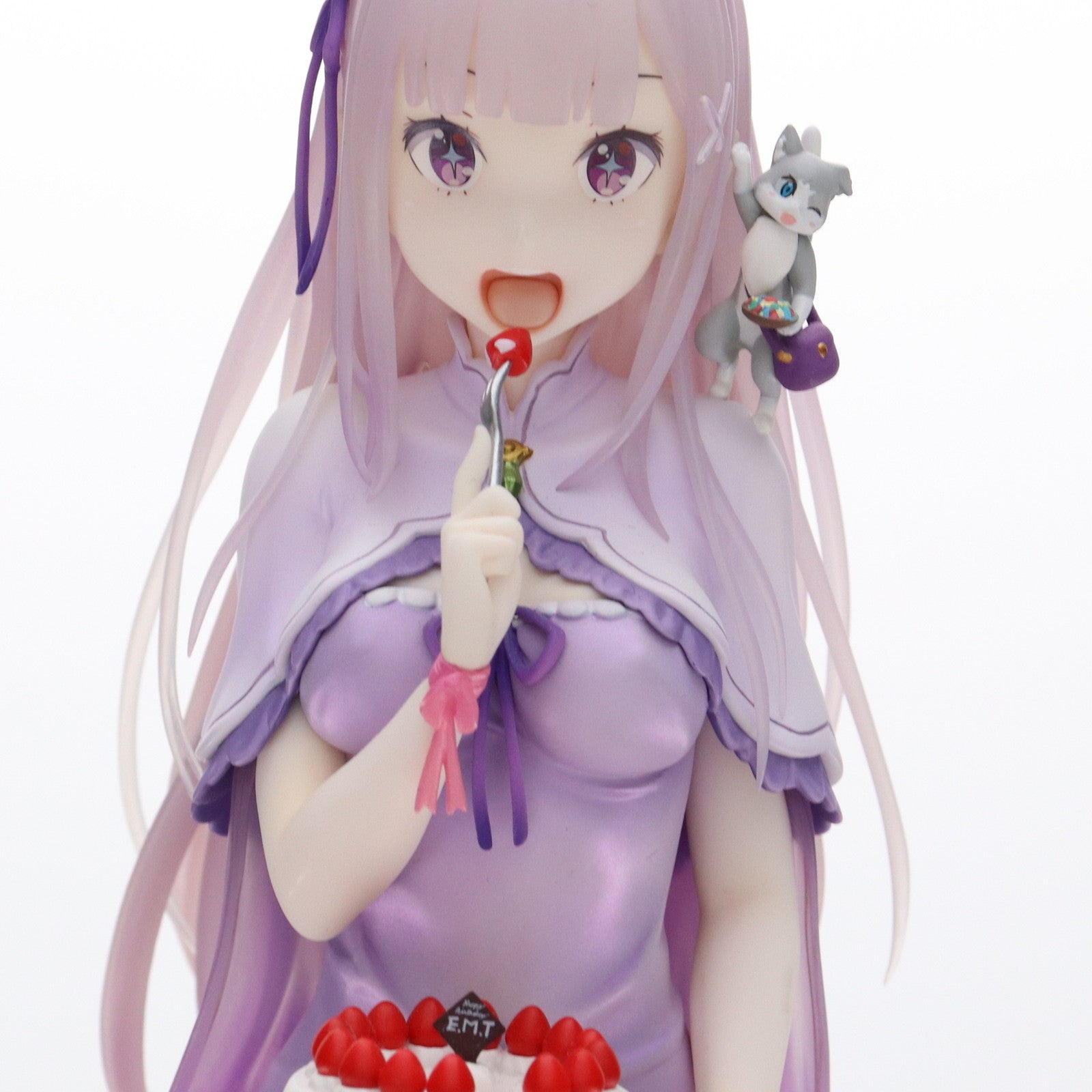 【中古即納】[FIG] エミリア・バースデーケーキVer. Re:ゼロから始める異世界生活 1/7 完成品 フィギュア KADOKAWA(カドカワ)(20200626)