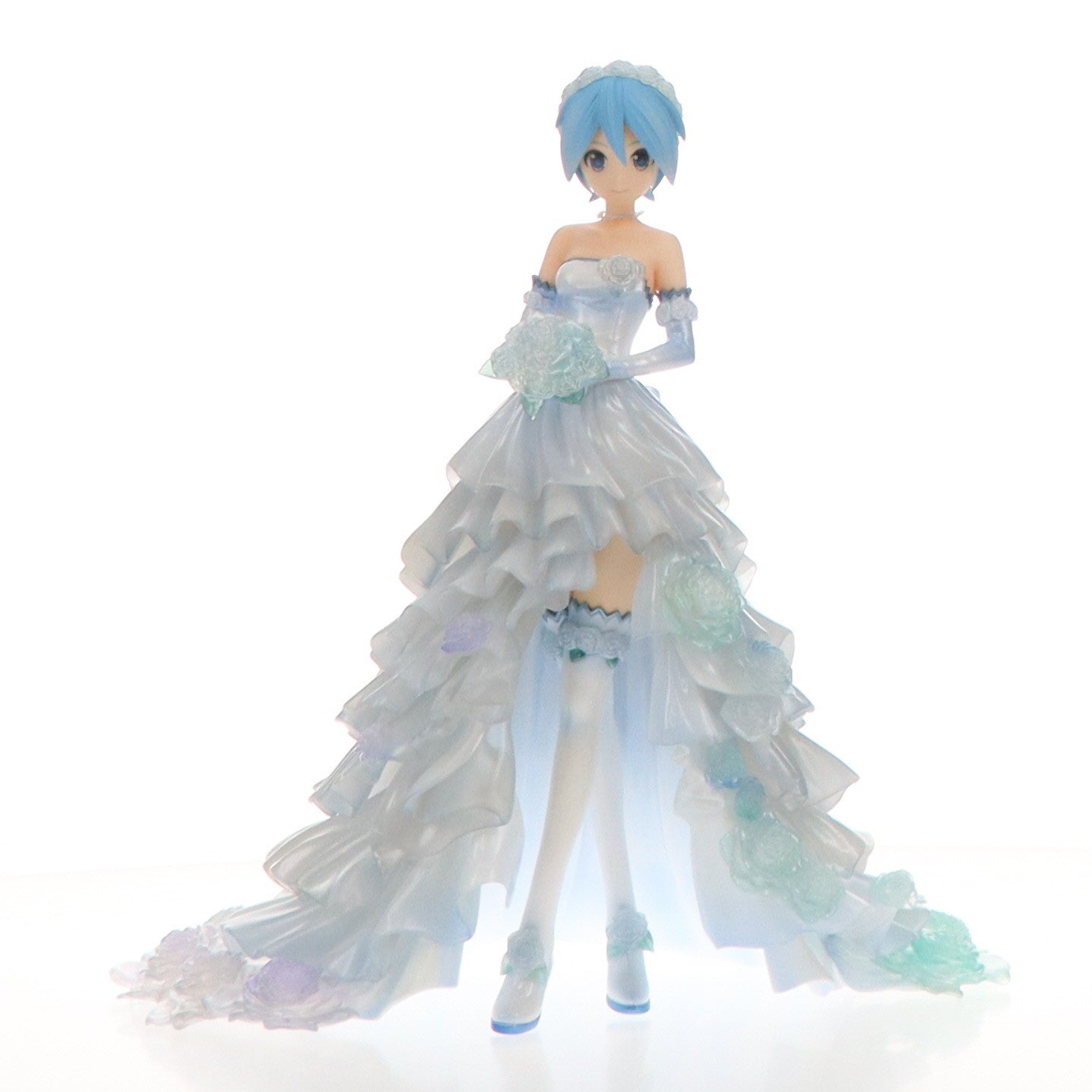 【中古即納】[FIG] 初音ミク ウェディングドレスVer. キャラクター・ボーカル・シリーズ 01 初音ミク 1/7 完成品 フィギュア 一部オンラインショップ限定 FREEing(フリーイング)(20190630)