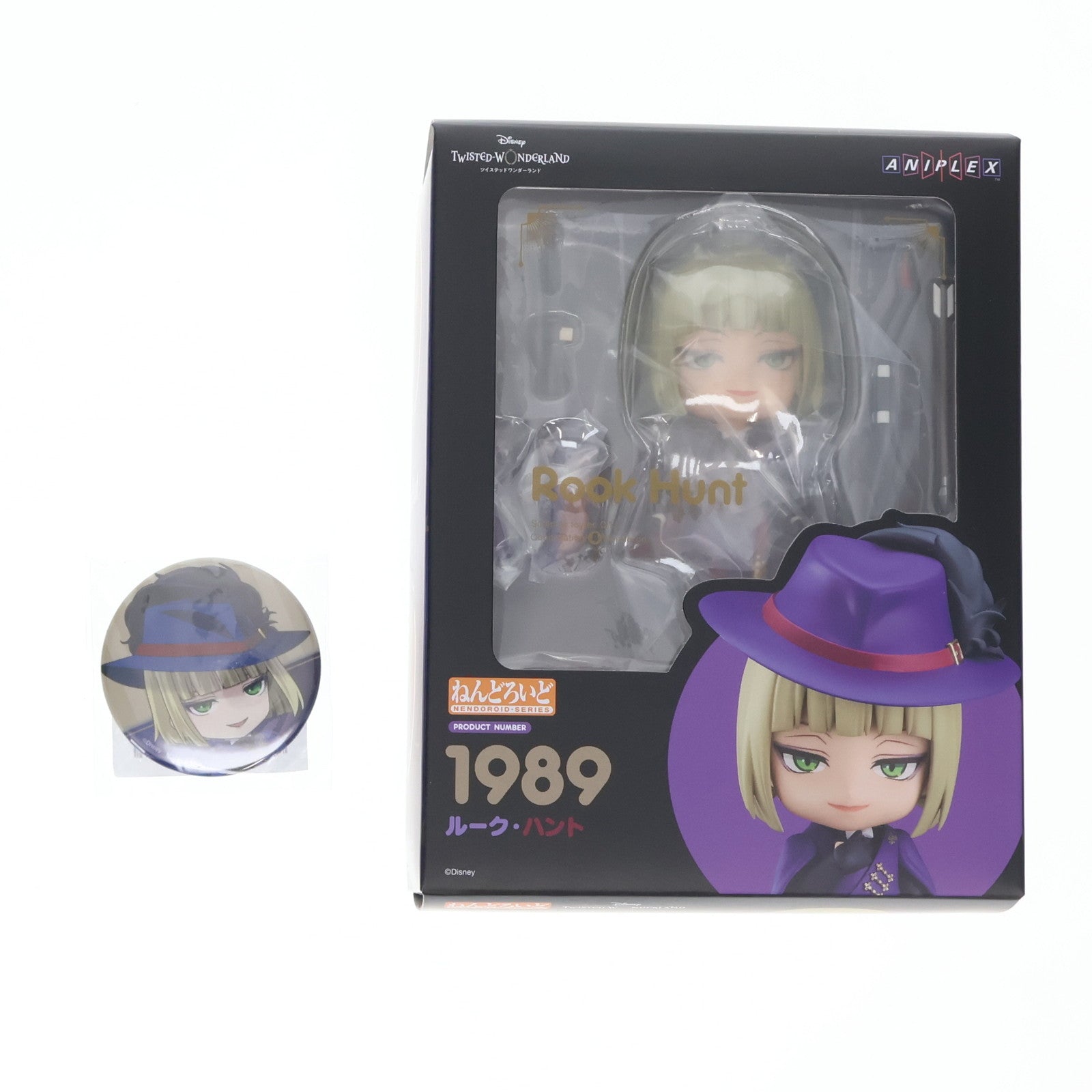 【中古即納】[FIG] 予約特典付属 ねんどろいど 1989 ルーク・ハント ディズニー ツイステッドワンダーランド 完成品 可動フィギュア ANIPLEX+&GOODSMILE ONLINE SHOP限定 アニプレックス(20230531)