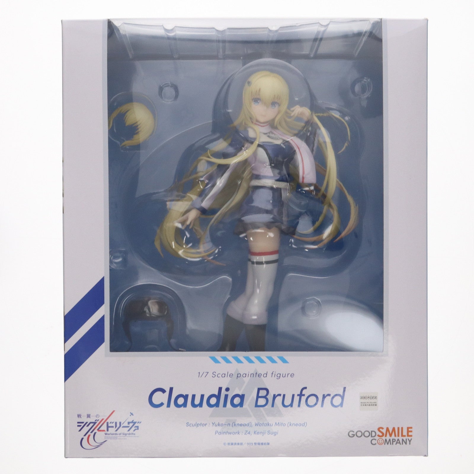 【中古即納】[FIG] ポストカード無し クラウディア・ブラフォード 戦翼のシグルドリーヴァ 1/7 完成品 フィギュア グッドスマイルカンパニー(20211224)
