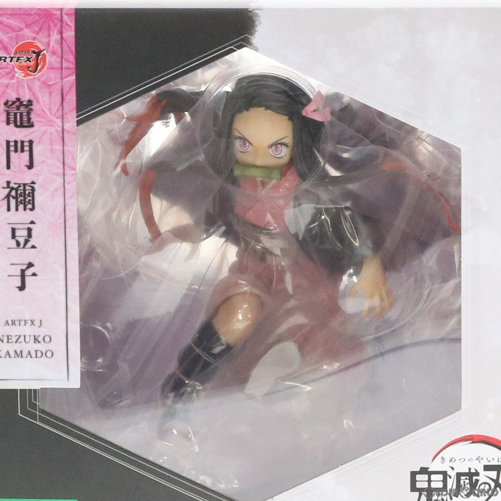 【中古即納】[FIG] コトブキヤショップ限定特典付属 ARTFX J 竈門禰豆子(かまどねずこ) 鬼滅の刃 1/8 完成品 フィギュア(PP826) コトブキヤ(20200620)