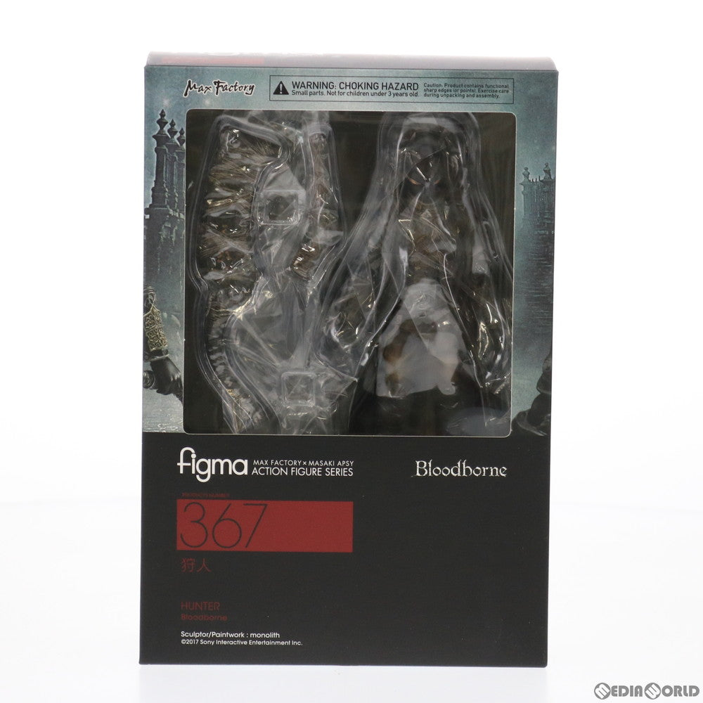 【中古即納】[FIG] figma(フィグマ) 367 狩人(ハンター) Bloodborne(ブラッドボーン) 完成品 可動フィギュア マックスファクトリー(20180623)