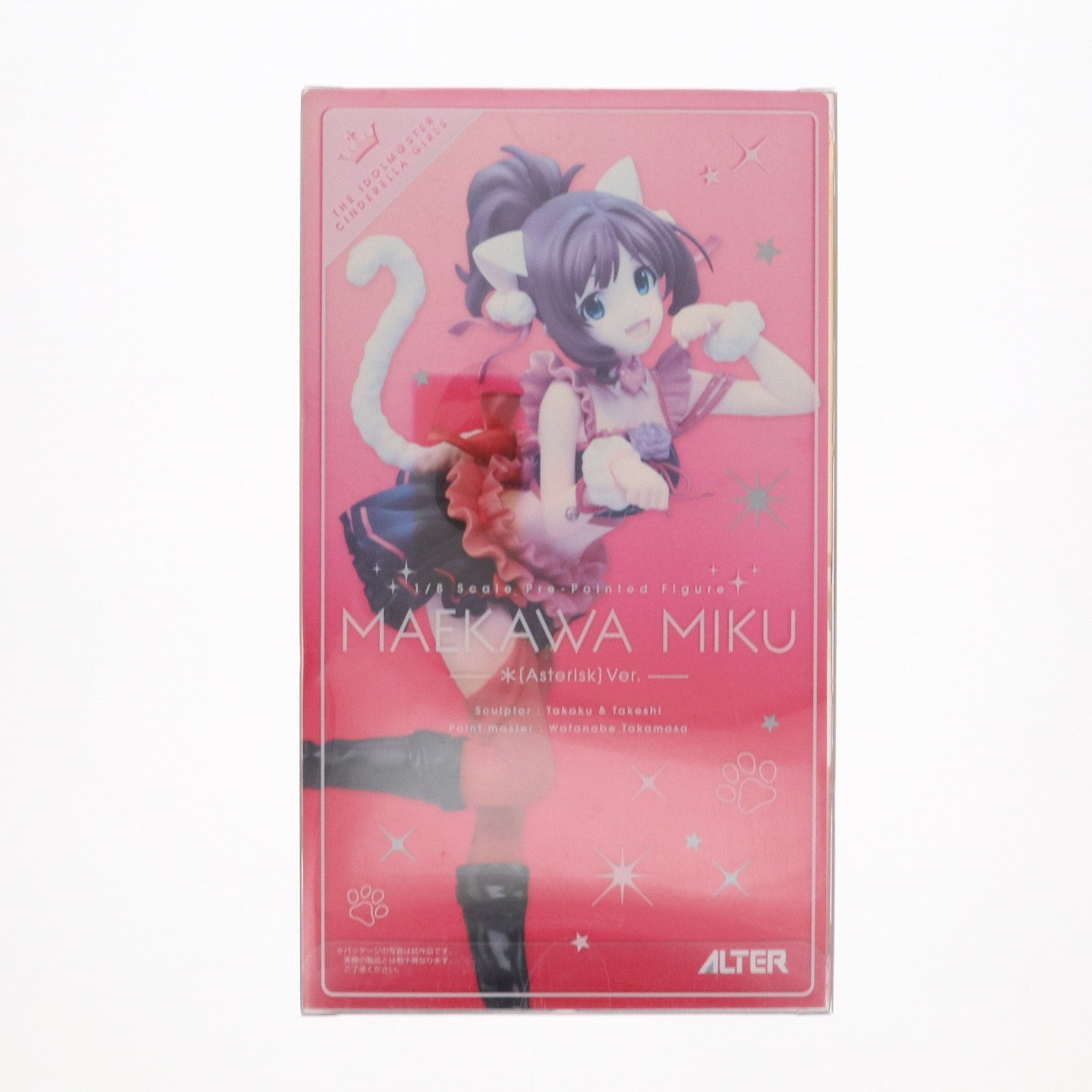 【中古即納】[FIG] 前川みく(まえかわみく) アイドルマスター シンデレラガールズ 1/8 完成品 フィギュア アルター(20160903)
