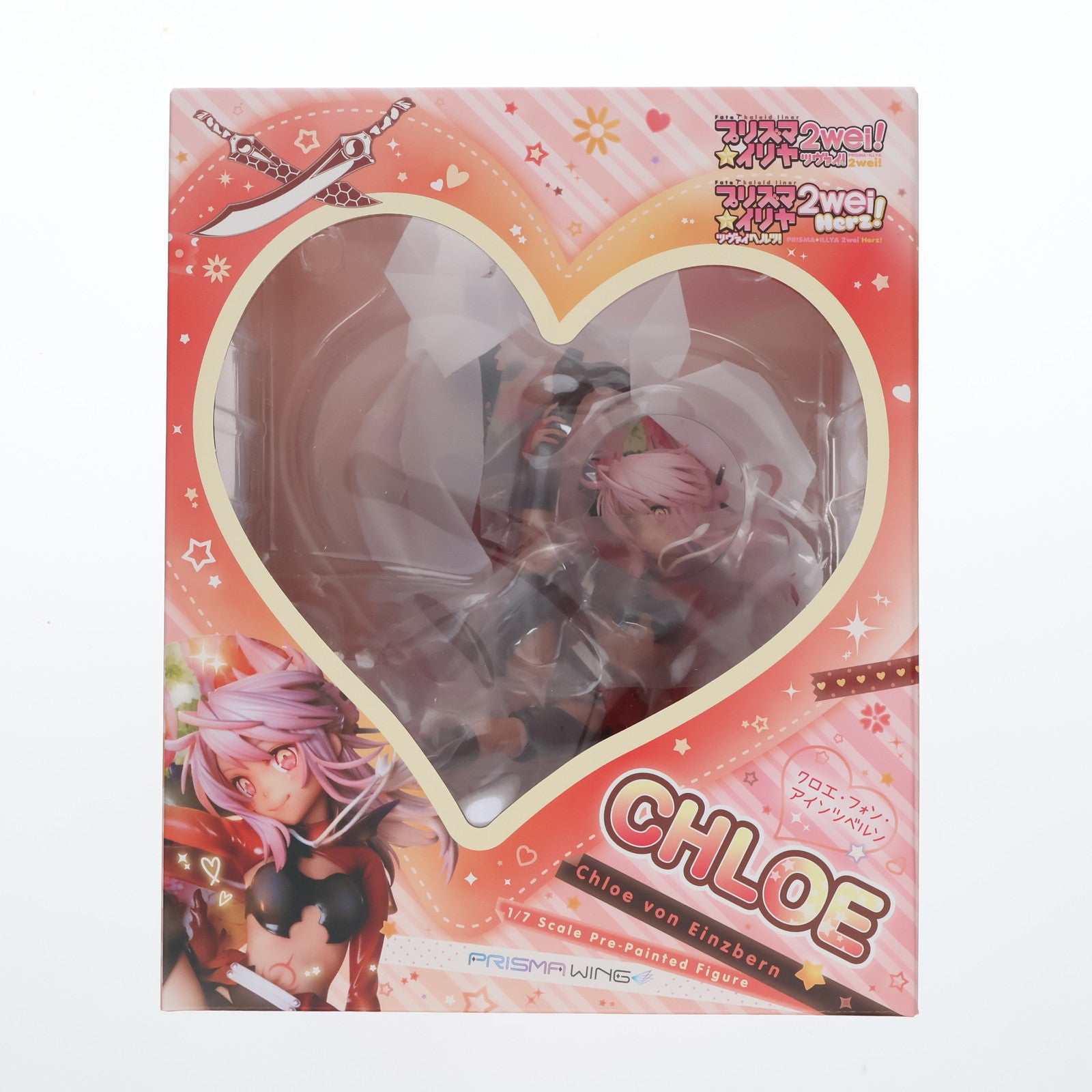 【中古即納】[FIG] PRISMA WING クロエ・フォン・アインツベルン Fate/kaleid liner(フェイト/カレイドライナー) プリズマ☆イリヤ ツヴァイ!&ヘルツ! 1/7 完成品 フィギュア(PWFKL-02P) プライム1スタジオ(20240229)