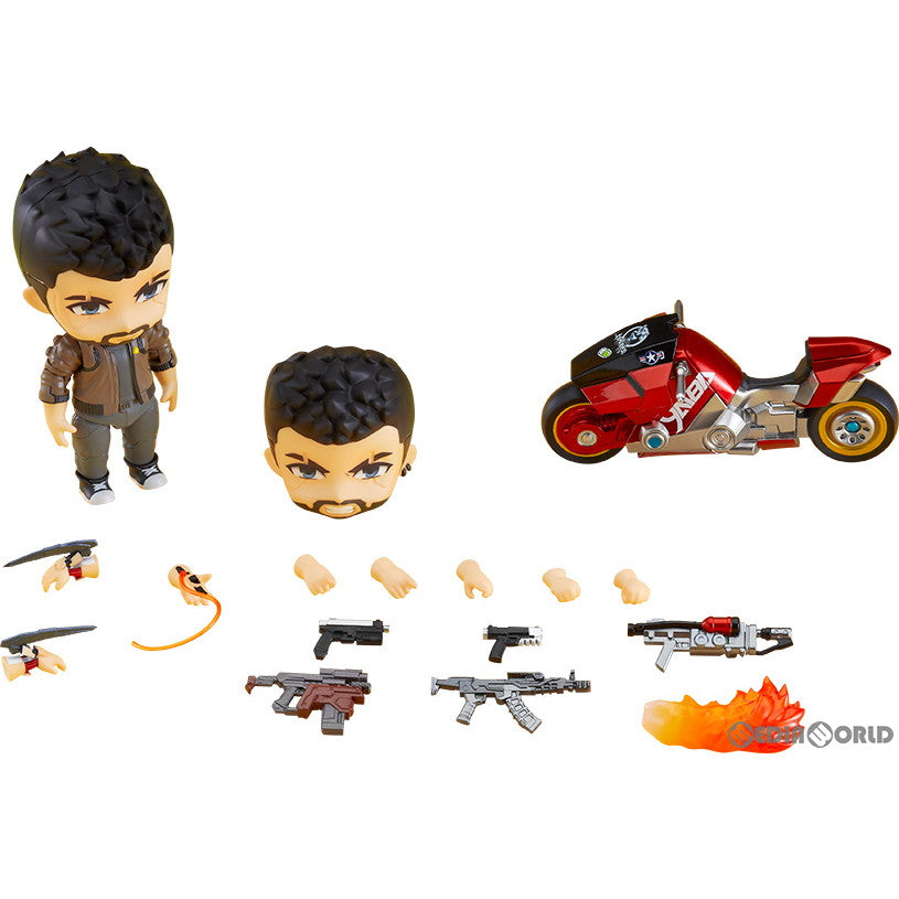 【中古即納】[FIG] ねんどろいど 1530-DX V 男性Ver. DX サイバーパンク2077 完成品 可動フィギュア グッドスマイルカンパニー(20210721)