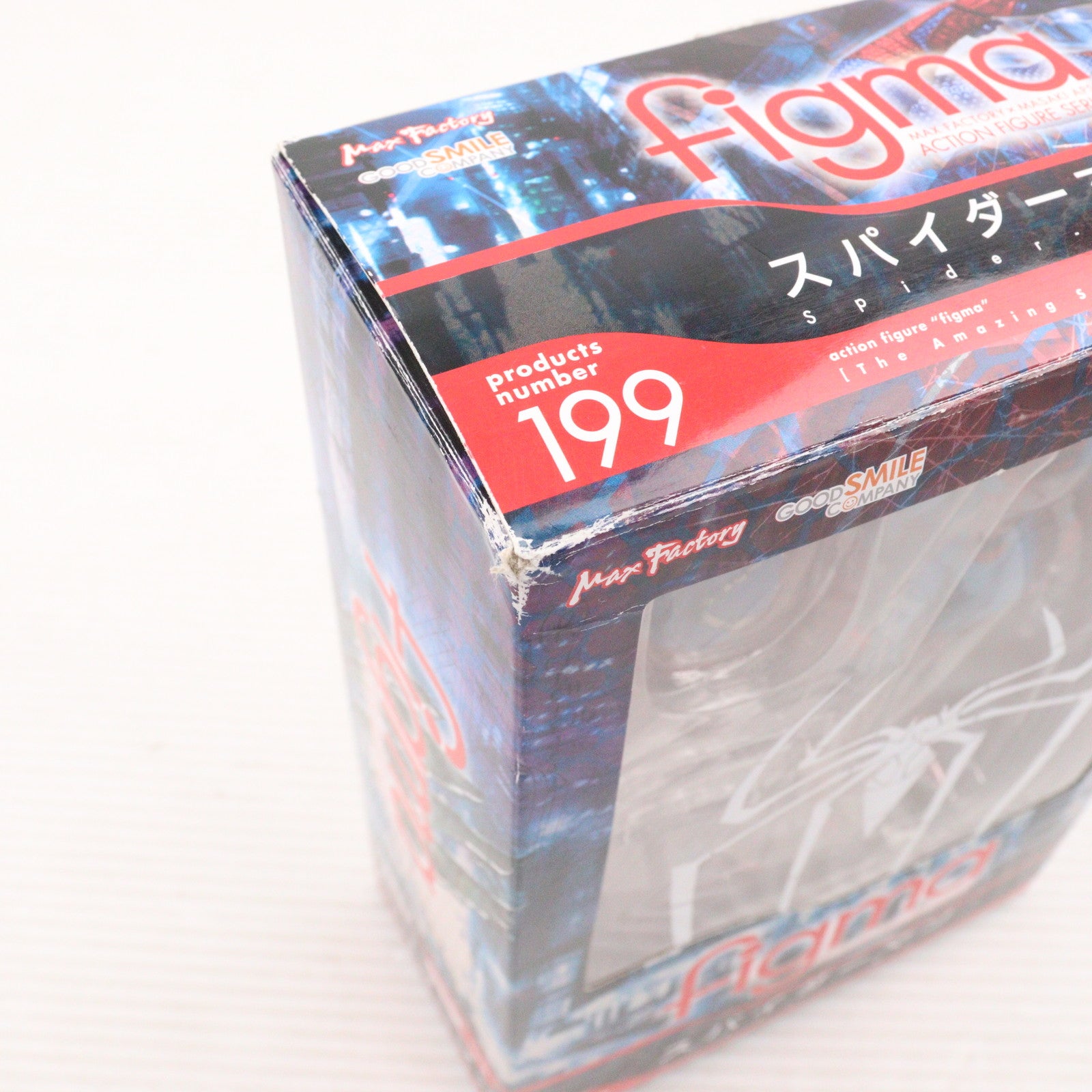 【中古即納】[FIG] figma(フィグマ) 199 スパイダーマン アメイジング・スパイダーマン 完成品 可動フィギュア グッドスマイルカンパニー(20131227)