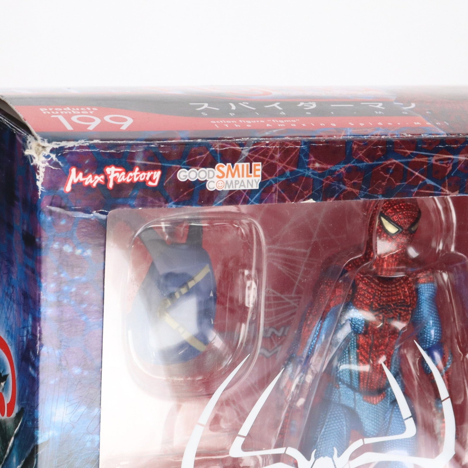 【中古即納】[FIG] figma(フィグマ) 199 スパイダーマン アメイジング・スパイダーマン 完成品 可動フィギュア グッドスマイルカンパニー(20131227)