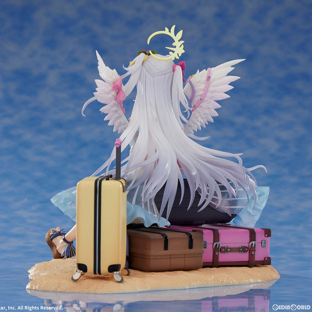 [新品未開封] エレガント 白洲アズサ(水着) 1/7フィギュア　ブルアカ ブルアカ」より白洲アズサの水着姿がフィギュア化！ 可愛らしい