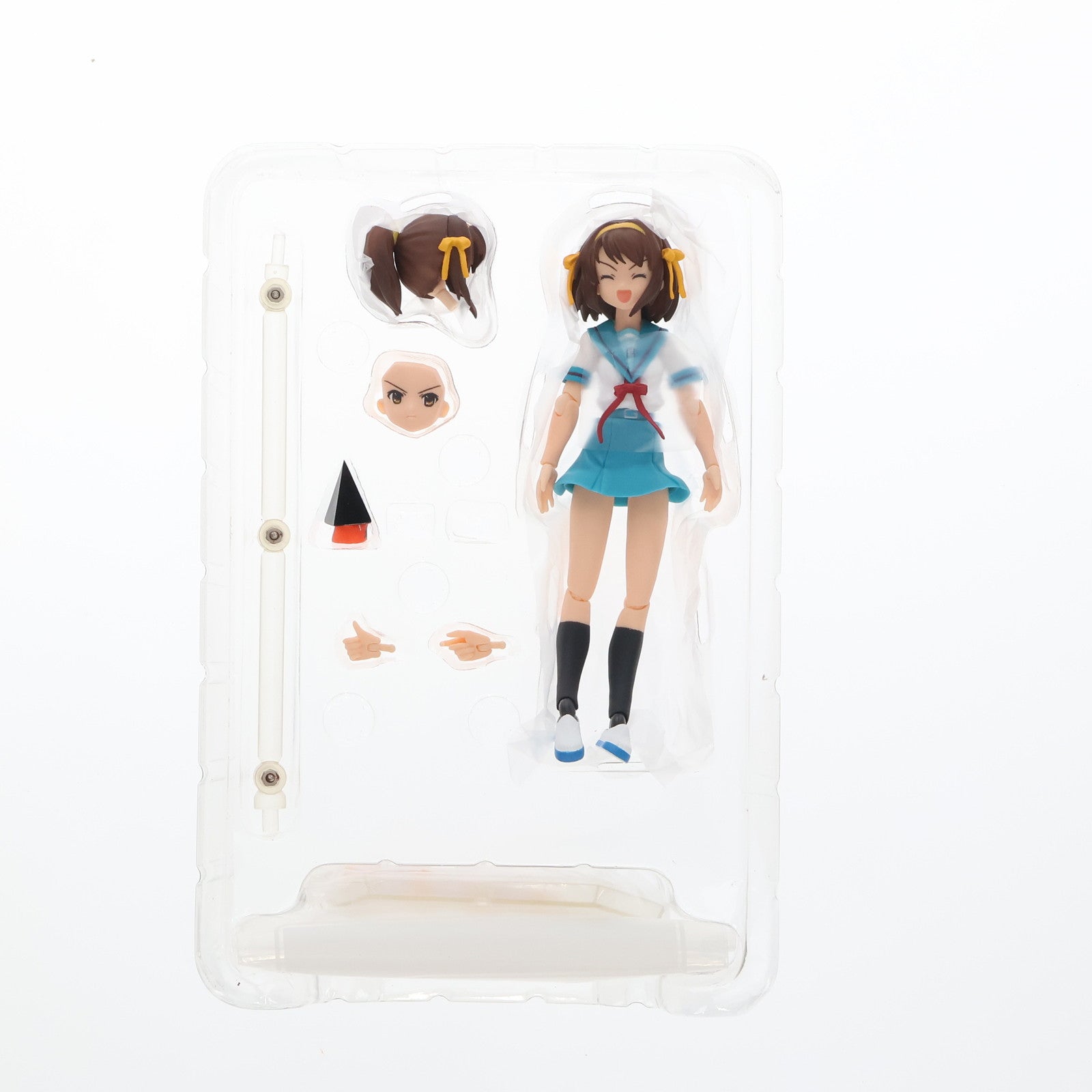 【中古即納】[FIG] figma(フィグマ) 034 涼宮ハルヒ 夏服Ver. 涼宮ハルヒの憂鬱 完成品 可動フィギュア マックスファクトリー(20090430)