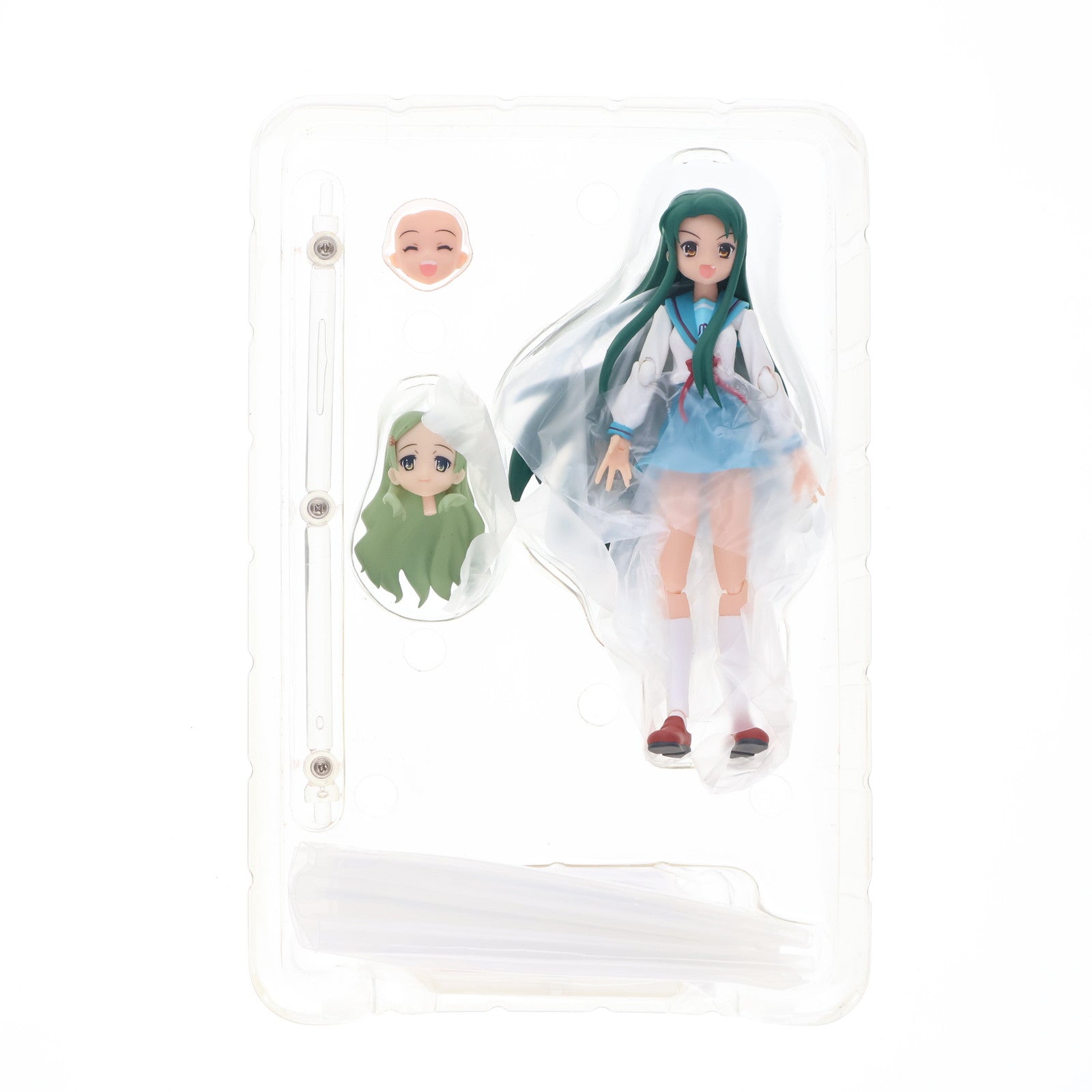【中古即納】[FIG] figma(フィグマ) 018 鶴屋さん(つるやさん) 制服ver. 涼宮ハルヒの憂鬱 完成品 可動フィギュア マックスファクトリー(20081025)