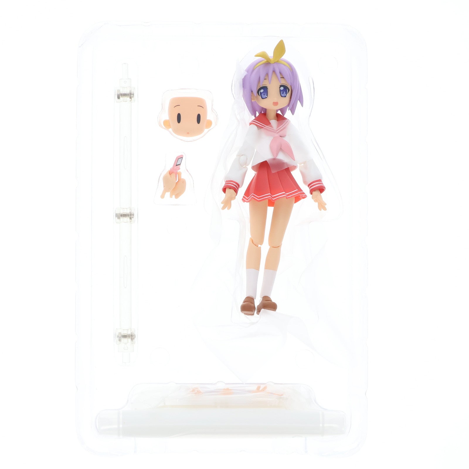 【中古即納】[FIG] figma(フィグマ) 012 柊つかさ(ひいらぎつかさ) 冬服ver. TVアニメ らき☆すた 完成品 可動フィギュア マックスファクトリー(20080829)