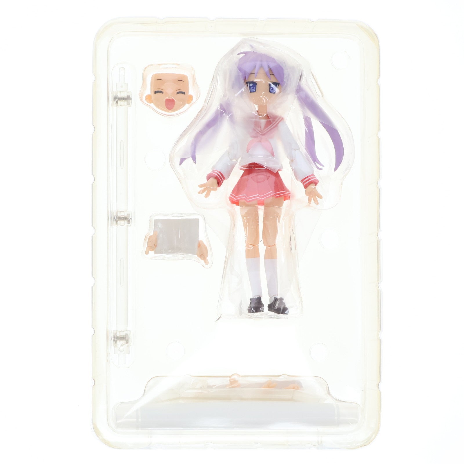 【中古即納】[FIG] figma(フィグマ) 013 柊かがみ(ひいらぎかがみ) 冬服ver. TVアニメ らき☆すた 完成品 可動フィギュア マックスファクトリー(20080913)