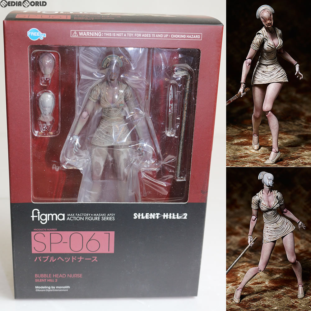 【中古即納】[FIG] figma(フィグマ) SP-061 バブルヘッドナース サイレントヒル2 完成品 可動フィギュア FREEing(フリーイング)(20151115)