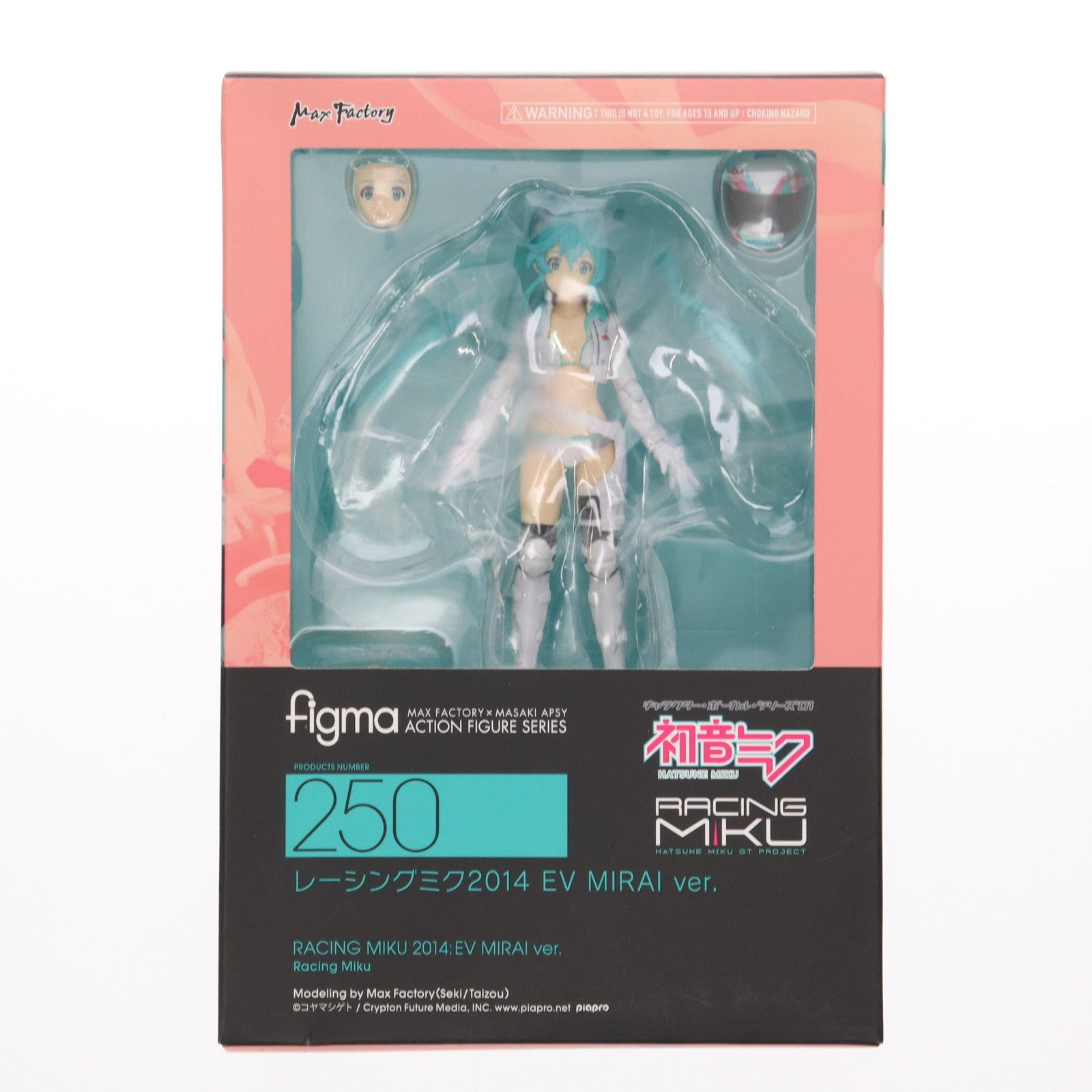 【中古即納】[FIG] figma(フィグマ) 250 レーシングミク2014 EV MIRAI ver. 初音ミク 完成品 可動フィギュア マックスファクトリー(20150906)
