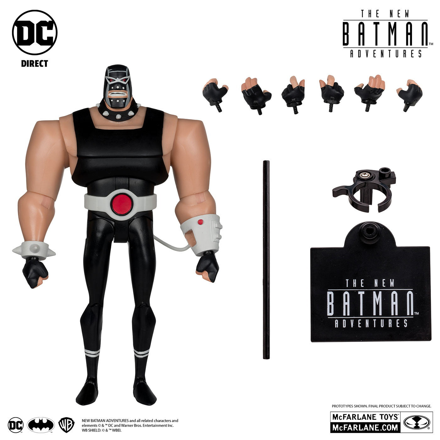 【中古即納】[FIG] DCダイレクト #16 ベイン(ニュー・バットマン・アドベンチャーズ) バットマン アニメイテッド 完成品 6インチ・アクションフィギュア マクファーレン・トイズ(20240731)