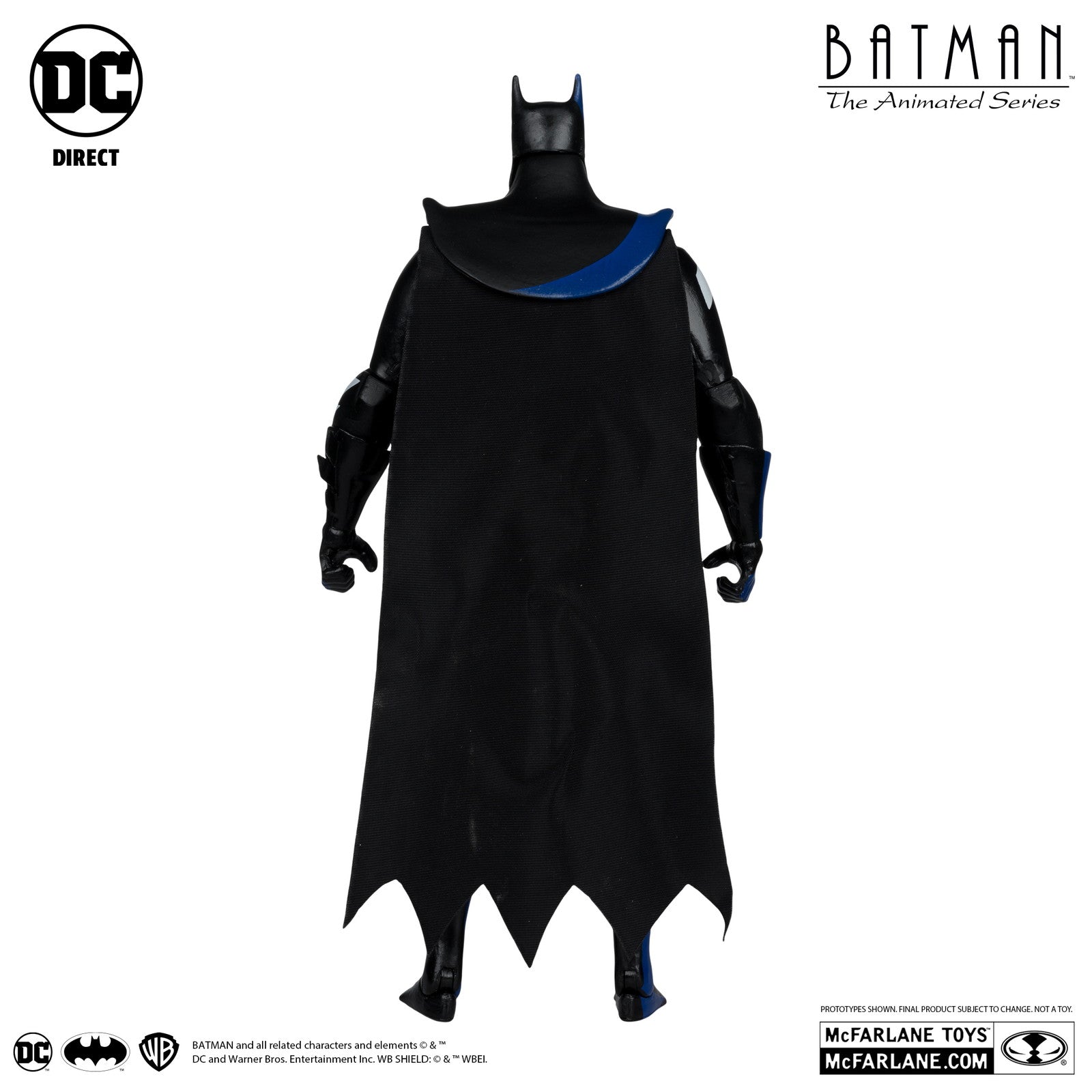【中古即納】[FIG] DCダイレクト #21 バットマン(ライトニング・ストライク) アニメイテッド 完成品 6インチ・アクションフィギュア マクファーレン・トイズ(20240930)