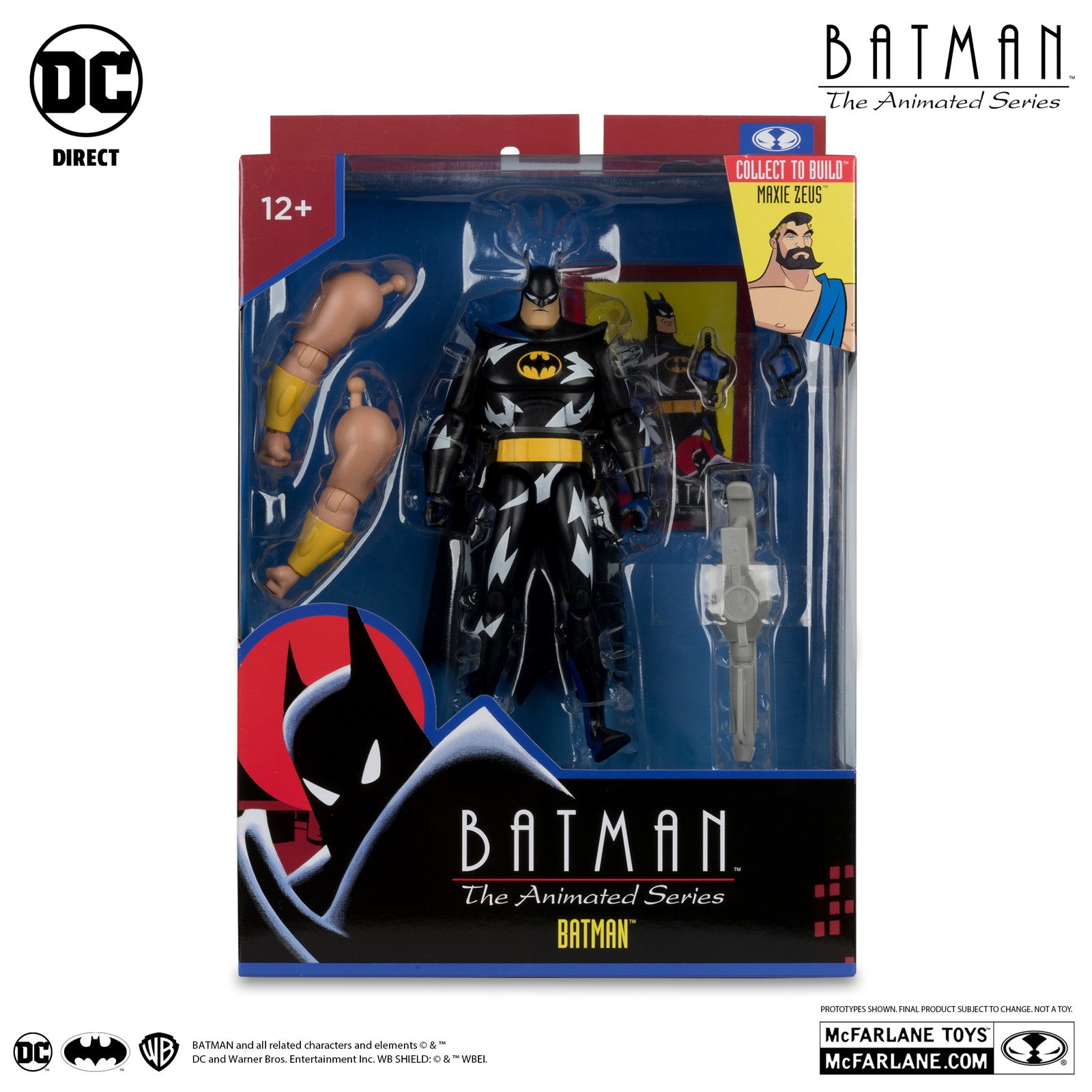 【中古即納】[FIG] DCダイレクト #21 バットマン(ライトニング・ストライク) アニメイテッド 完成品 6インチ・アクションフィギュア マクファーレン・トイズ(20240930)