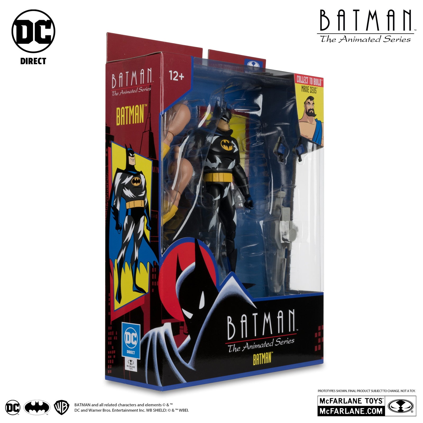 【中古即納】[FIG] DCダイレクト #21 バットマン(ライトニング・ストライク) アニメイテッド 完成品 6インチ・アクションフィギュア マクファーレン・トイズ(20240930)