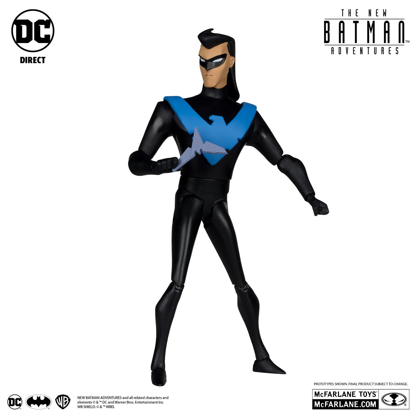 【中古即納】[FIG] DCダイレクト #14 ナイトウィング(ニュー・バットマン・アドベンチャーズ) バットマン アニメイテッド 完成品 6インチ・アクションフィギュア マクファーレン・トイズ(20240731)