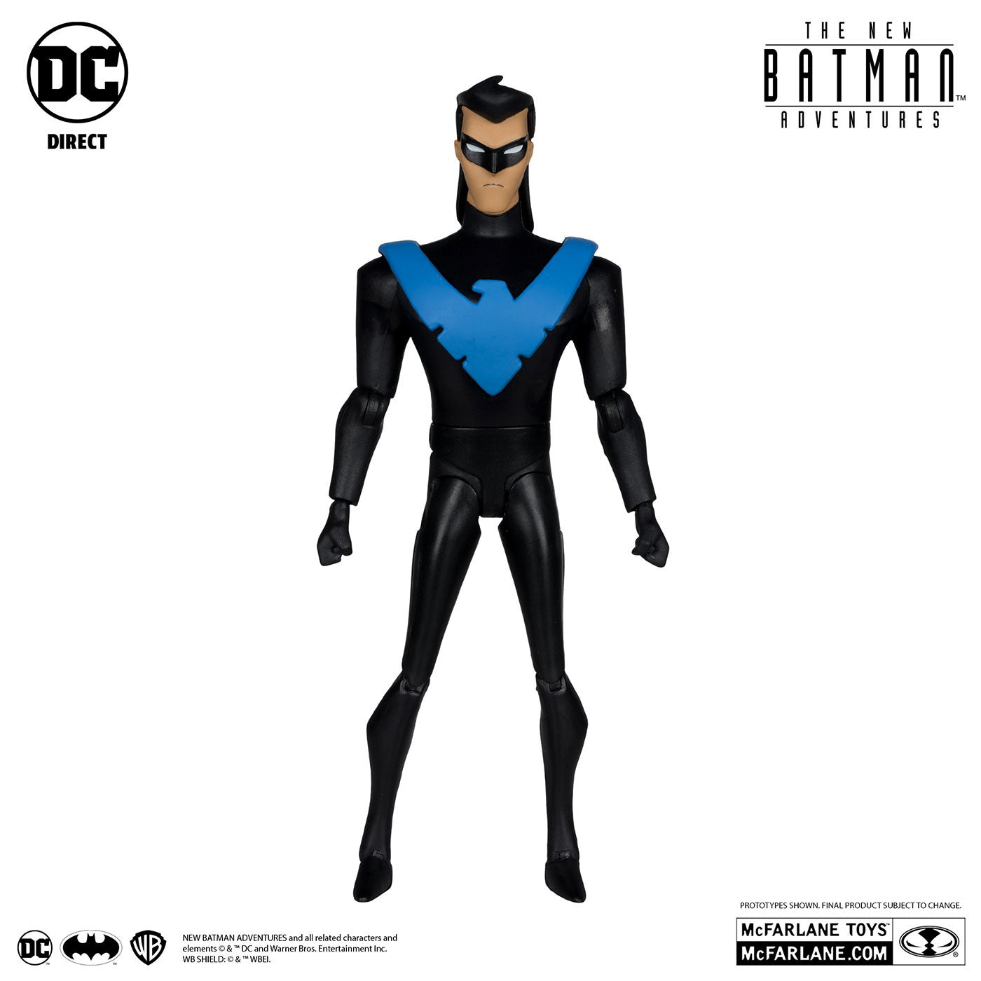 【中古即納】[FIG] DCダイレクト #14 ナイトウィング(ニュー・バットマン・アドベンチャーズ) バットマン アニメイテッド 完成品 6インチ・アクションフィギュア マクファーレン・トイズ(20240731)