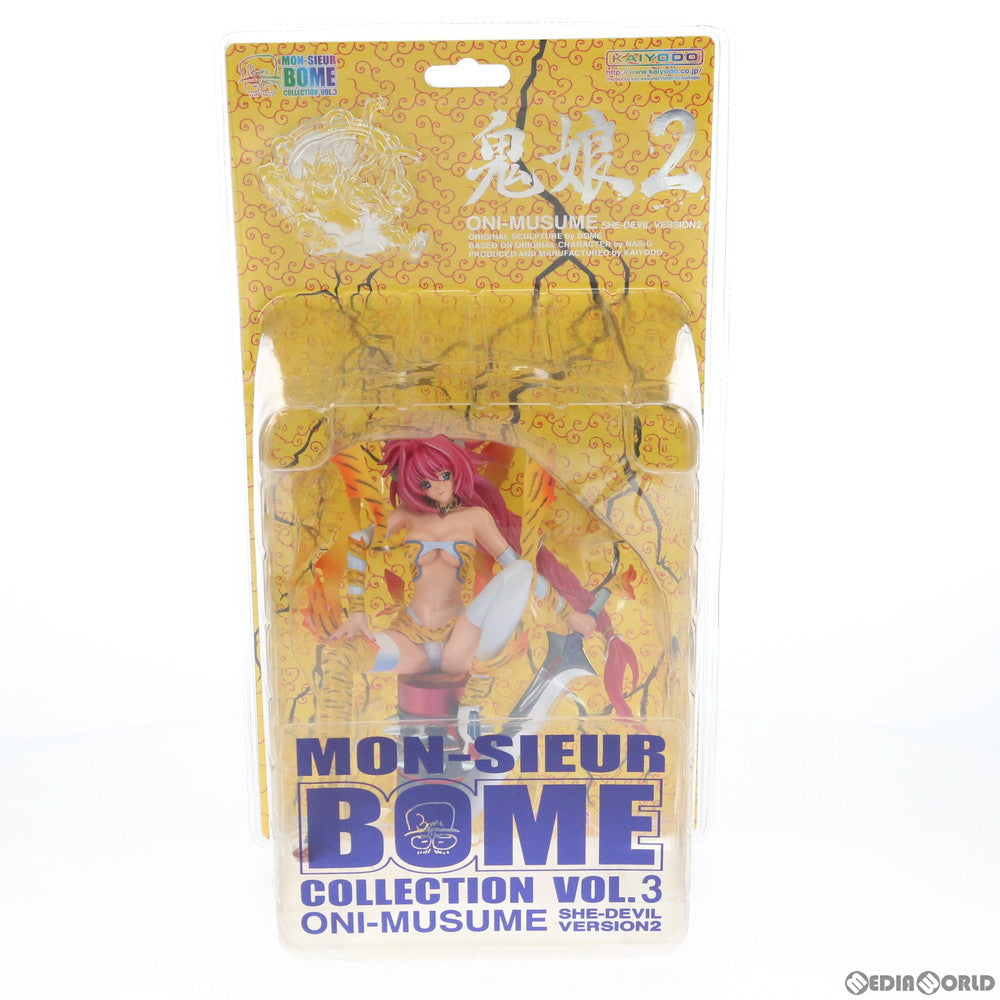 【中古即納】[FIG] MON-SIEUR BOME COLLECTION(ムッシュボームコレクション) VOL.3 鬼娘2 SHE-DEVIL Ver.2 完成品 フィギュア 海洋堂(20040815)