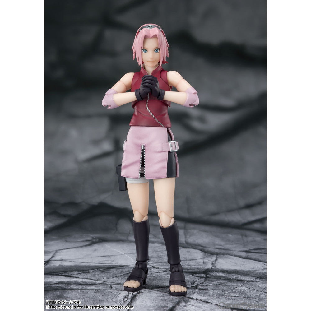 【中古即納】[FIG] S.H.Figuarts(フィギュアーツ) 春野サクラ(はるのさくら) -師匠譲りの負けん気- NARUTO-ナルト- 疾風伝 完成品 可動フィギュア バンダイスピリッツ(20220723)