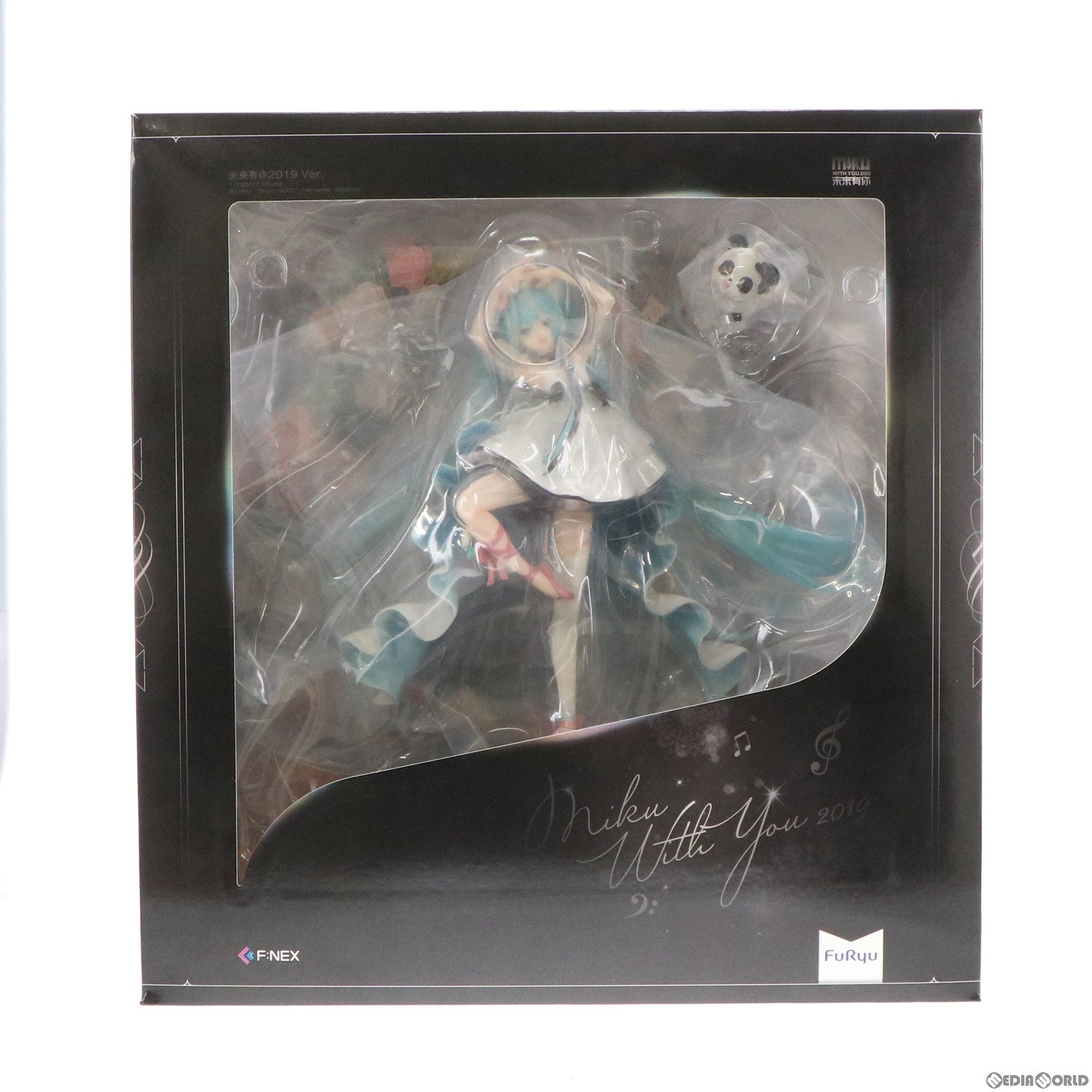 【中古即納】[FIG] F:NEX限定 初音ミク『MIKU WITH YOU 2019』Ver. キャラクター・ボーカル・シリーズ01 初音ミク 1/7 完成品 フィギュア(AMU-FNX163) フリュー(20200731)