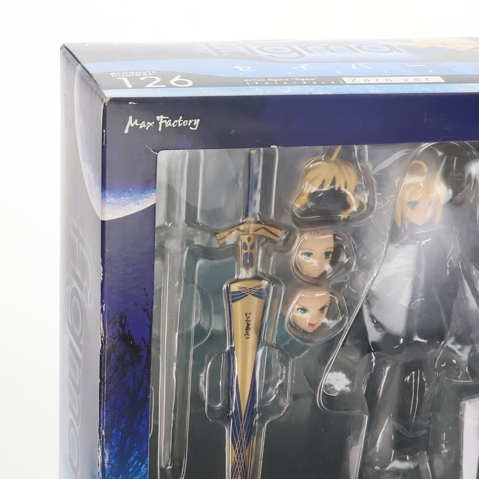【中古即納】[FIG] figma(フィグマ) 126 セイバー Zero ver. Fate/Zero(フェイト/ゼロ) 完成品 可動フィギュア マックスファクトリー(20121024)