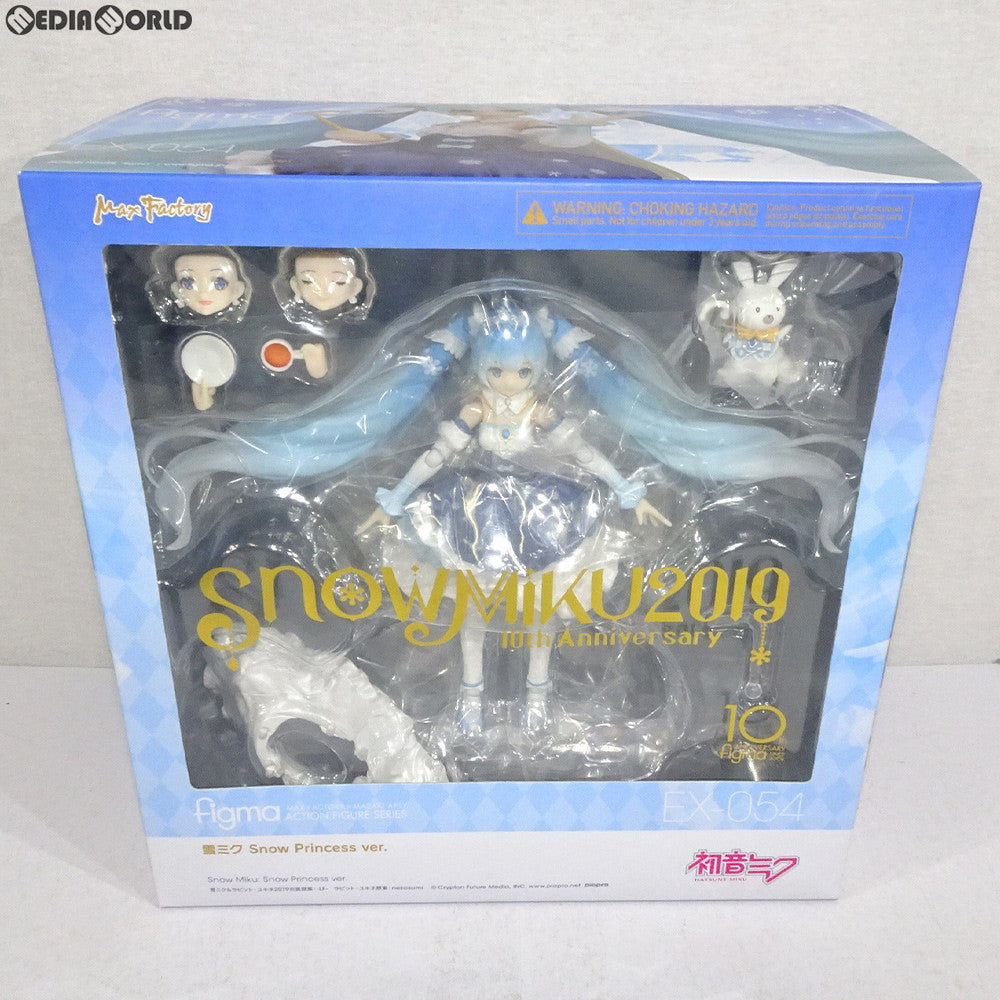 【中古即納】[FIG] figma(フィグマ) EX-054 雪ミク Snow Princess ver. キャラクター・ボーカル・シリーズ01 初音ミク 完成品 可動フィギュア ワンフェス2019冬等限定 マックスファクトリー(20190209)