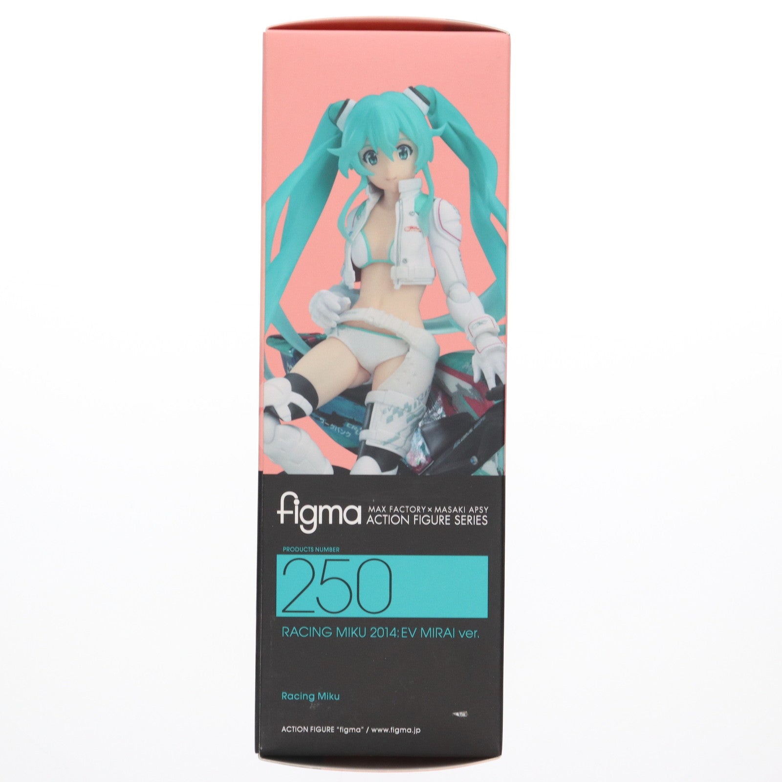 【中古即納】[FIG] GOODSMILE ONLINE SHOP限定特典付属 figma(フィグマ) 250 レーシングミク2014 EV MIRAI ver. 初音ミクGTプロジェクト 完成品 可動フィギュア マックスファクトリー(20150906)