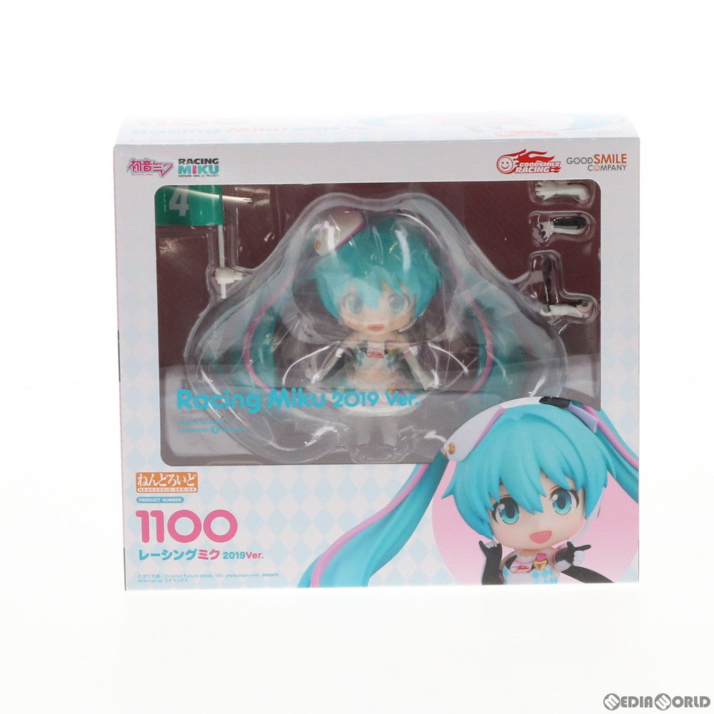 【中古即納】[FIG] ねんどろいど 1100 レーシングミク 2019Ver. 初音ミク GTプロジェクト 完成品 可動フィギュア グッドスマイルレーシング(20191014)