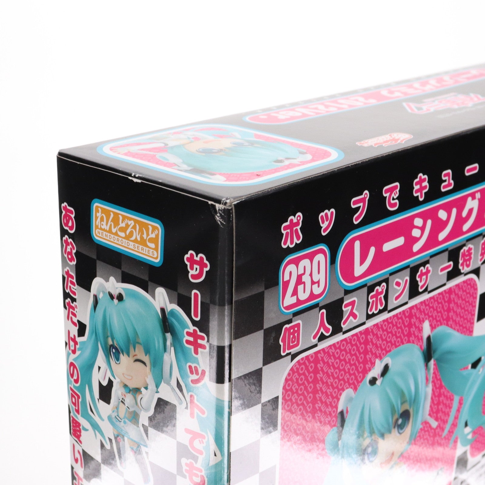 【中古即納】[FIG] ねんどろいど 239 レーシングミク 2012 Ver. 初音ミクGTプロジェクト 完成品 可動フィギュア GSR & Studie with TeamUKYO 個人スポンサー特典 グッドスマイルレーシング(20121031)