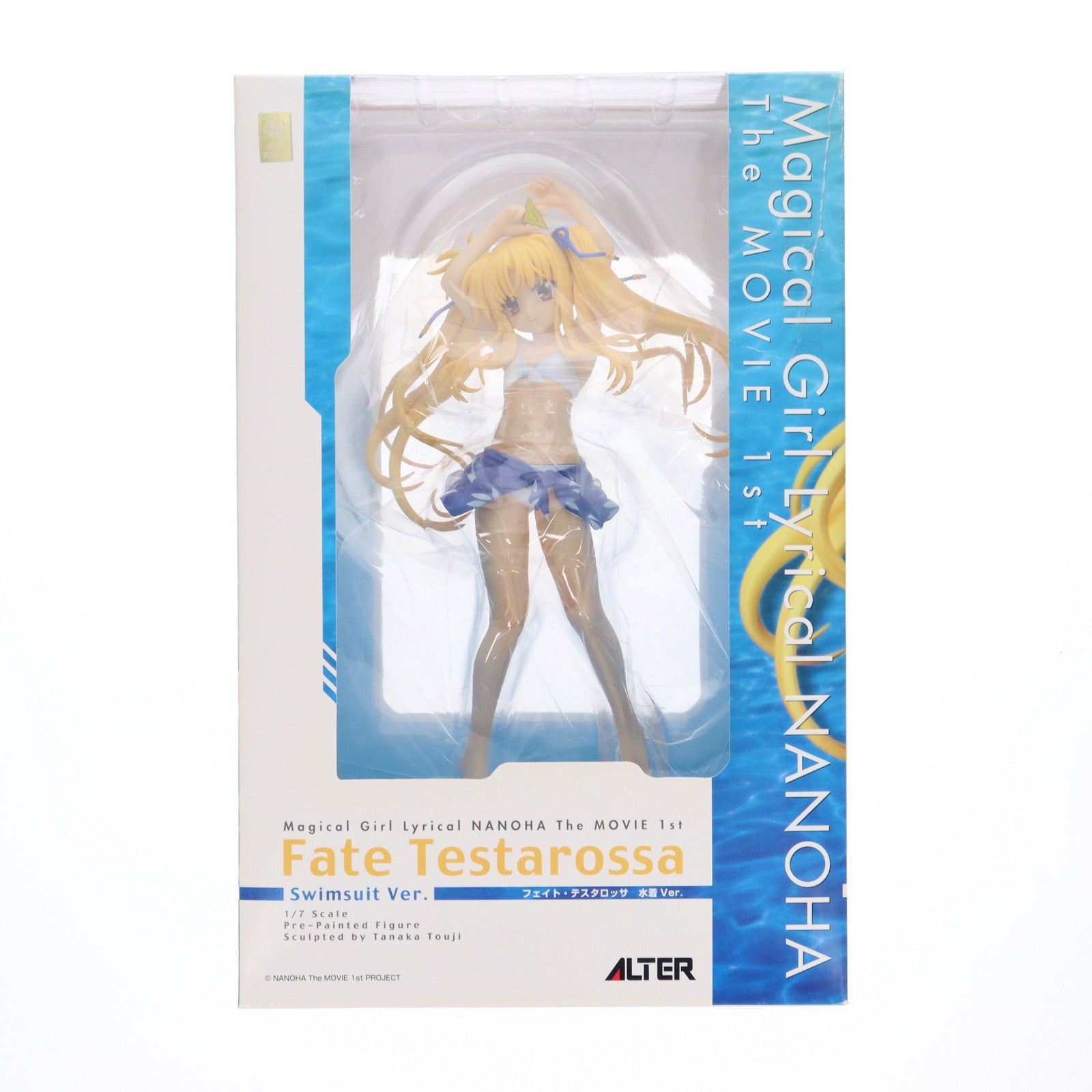 【中古即納】[FIG] フェイト・テスタロッサ 水着Ver. 魔法少女リリカルなのは The MOVIE 1st 1/7 完成品 フィギュア アルター(20111214)