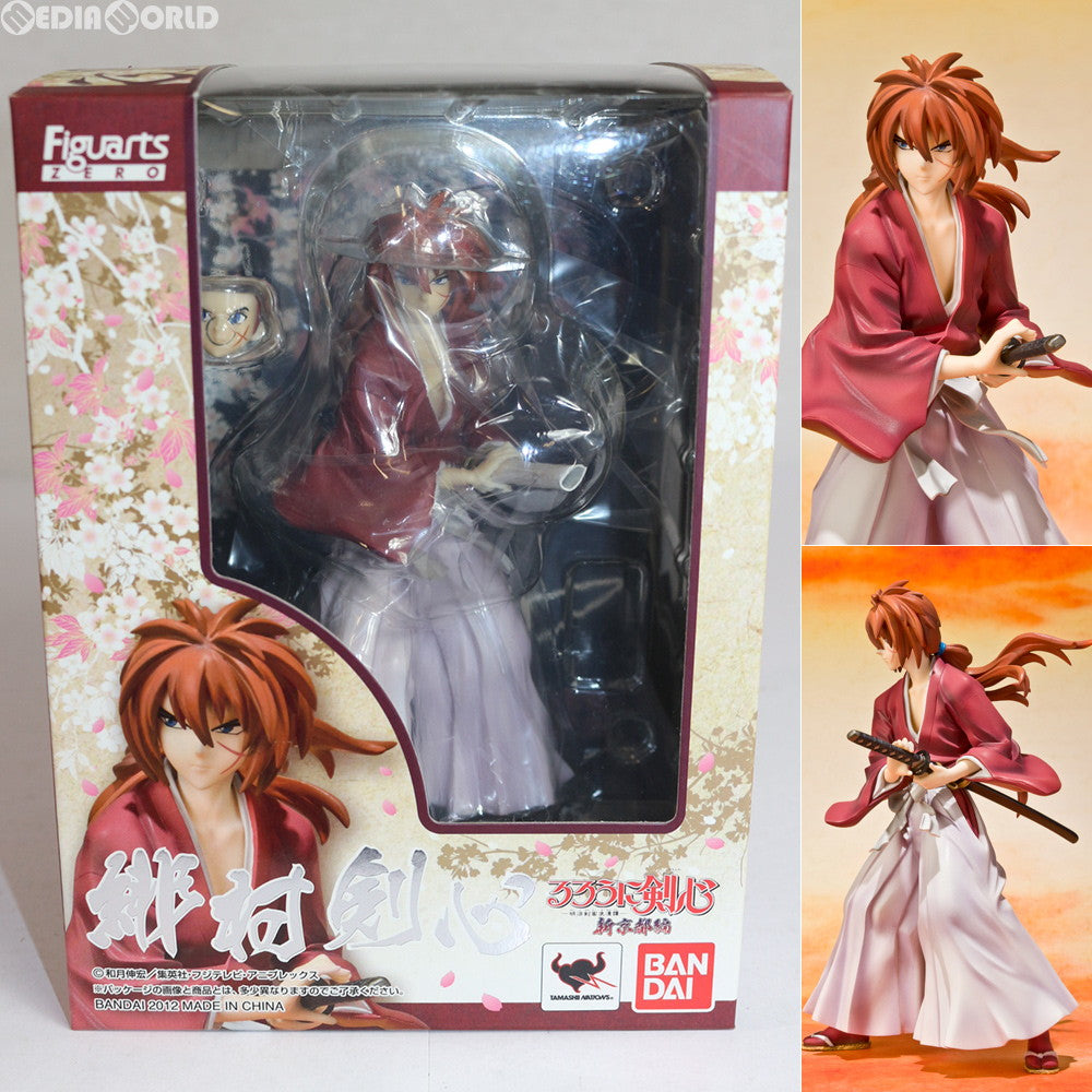 【中古即納】[FIG] フィギュアーツZERO 緋村剣心(ひむらけんしん) るろうに剣心-明治剣客浪漫譚- 完成品フィギュア バンダイ(20120428)