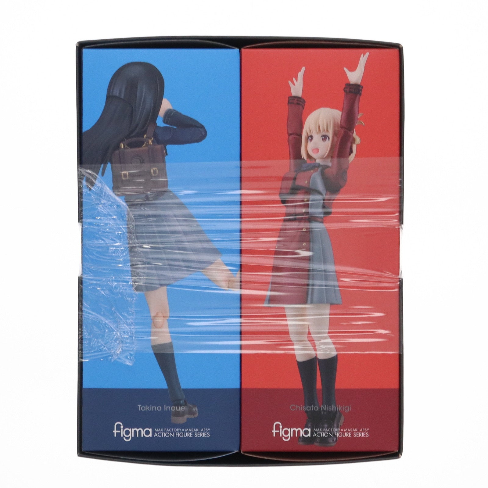 【中古即納】[FIG] スリーブ付属 figma(フィグマ) 錦木千束&井ノ上たきなセット(にしきぎちさと&いのうえたきな) リコリス・リコイル 完成品 可動フィギュア GOODSMILE ONLINE SHOP限定 マックスファクトリー(20240630)