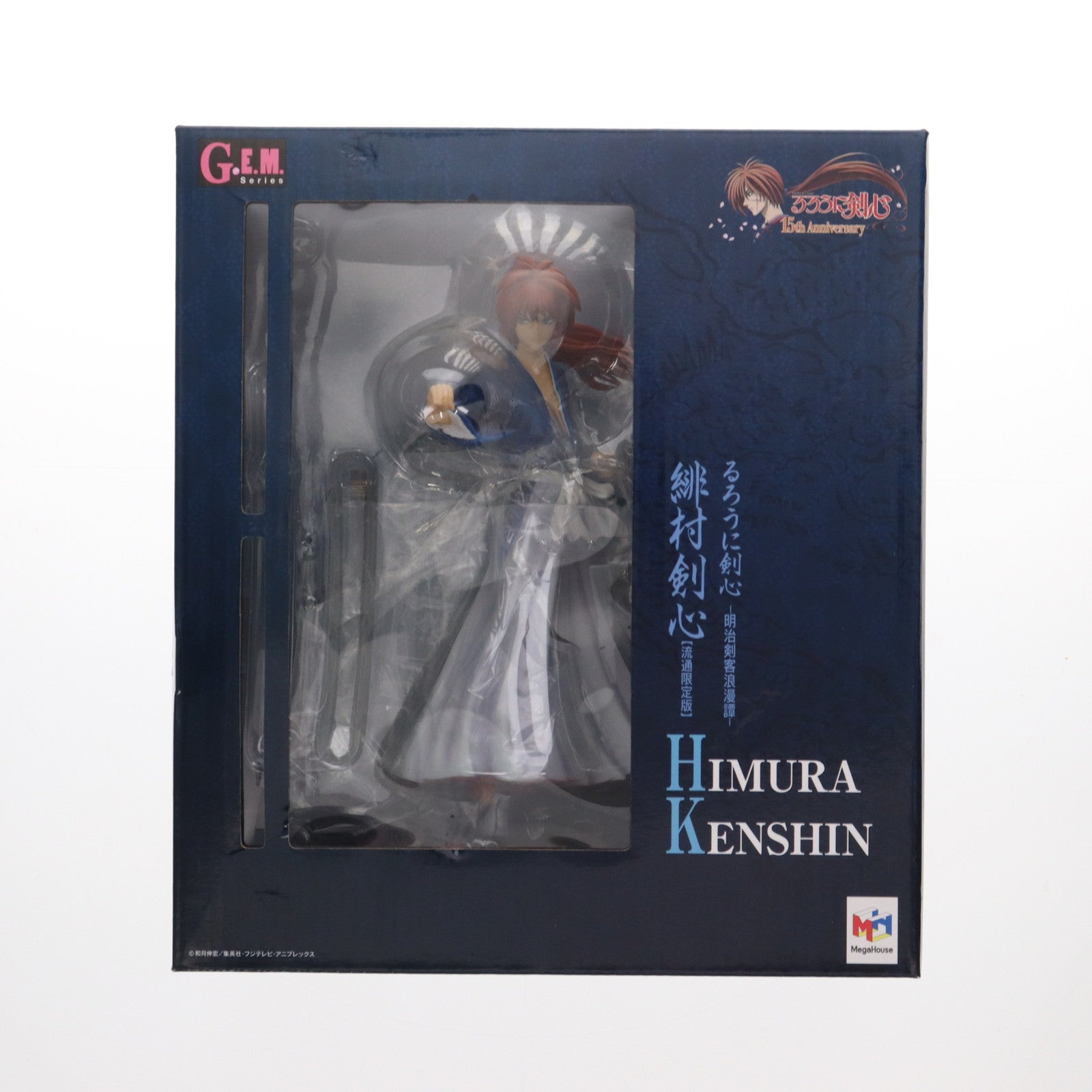 【中古即納】[FIG] G.E.M.シリーズ 緋村剣心(流通限定ver.)(ひむらけんしん) るろうに剣心-明治剣客浪漫譚- 1/8 完成品 フィギュア メガハウス(20110702)